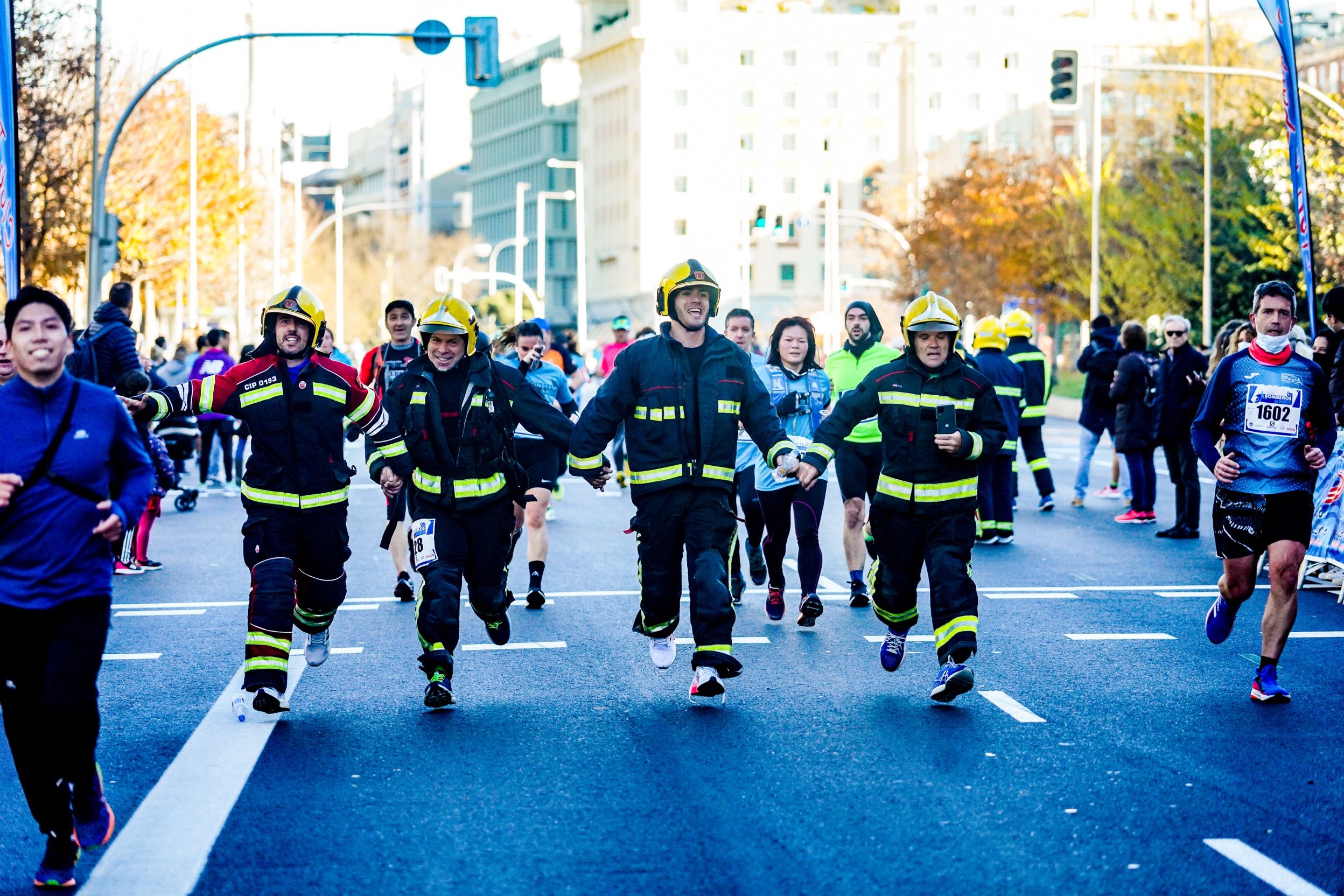 Las mejores fotos de la Carrera Bomberos de Madrid 2021 (GALERÍA 12)