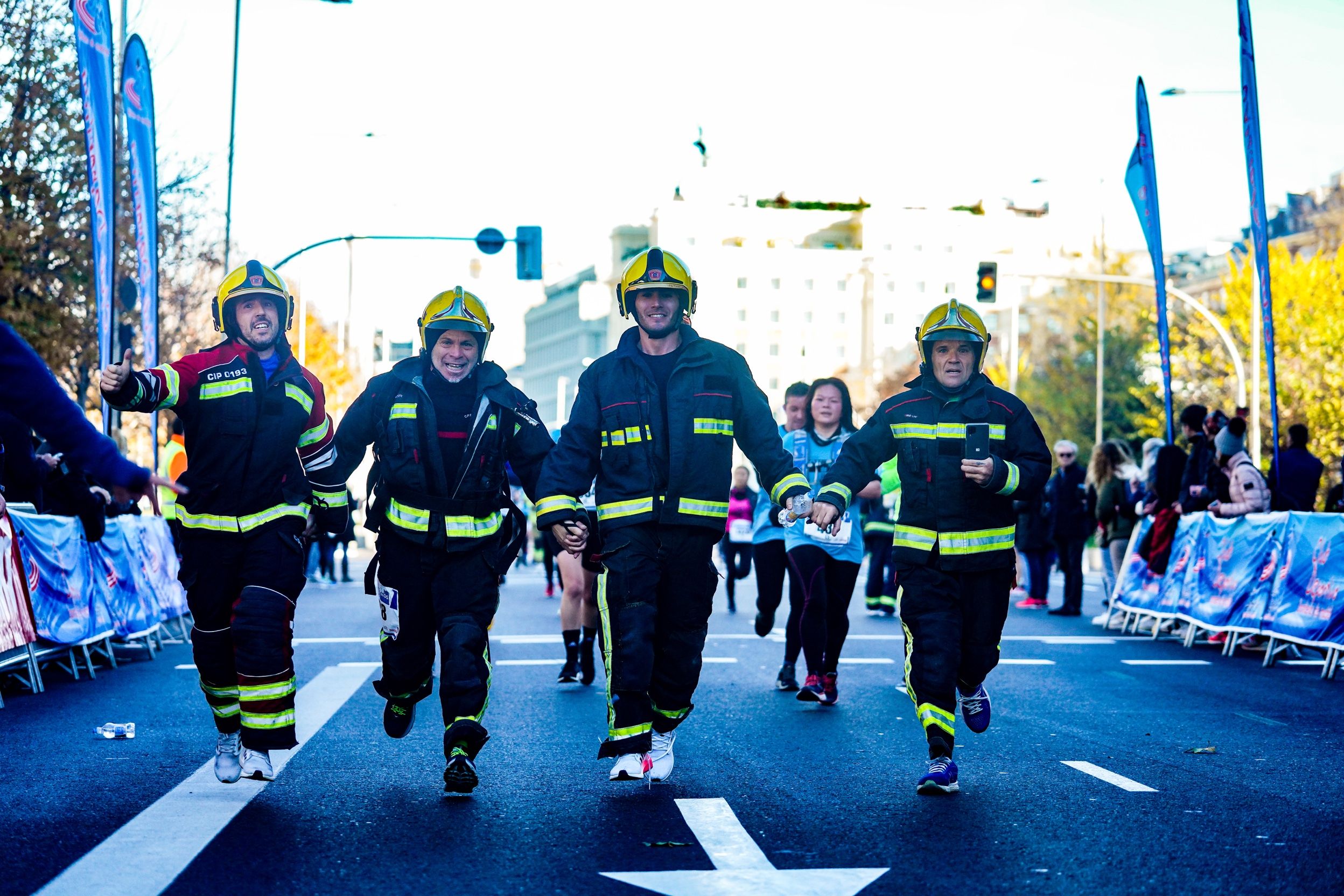 Las mejores fotos de la Carrera Bomberos de Madrid 2021 (GALERÍA 12)