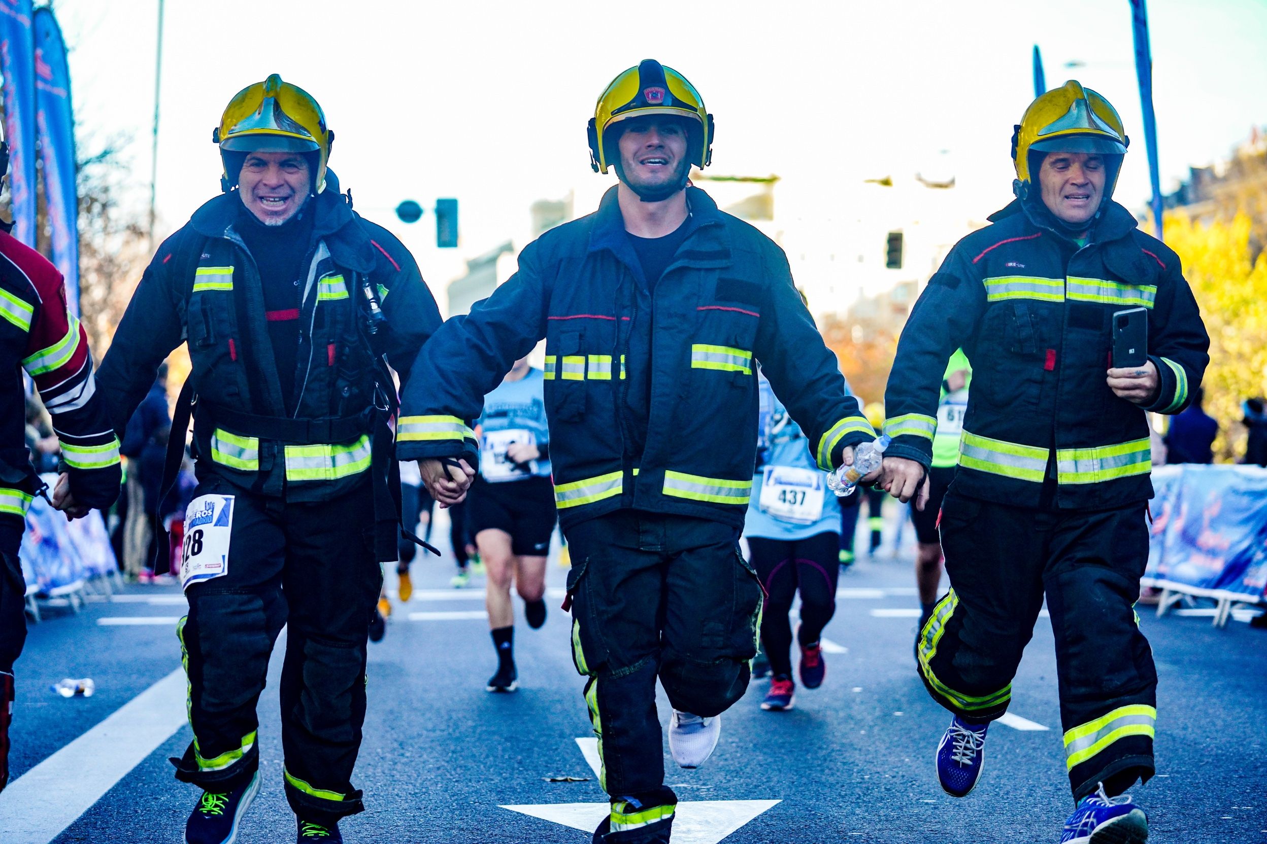 Las mejores fotos de la Carrera Bomberos de Madrid 2021