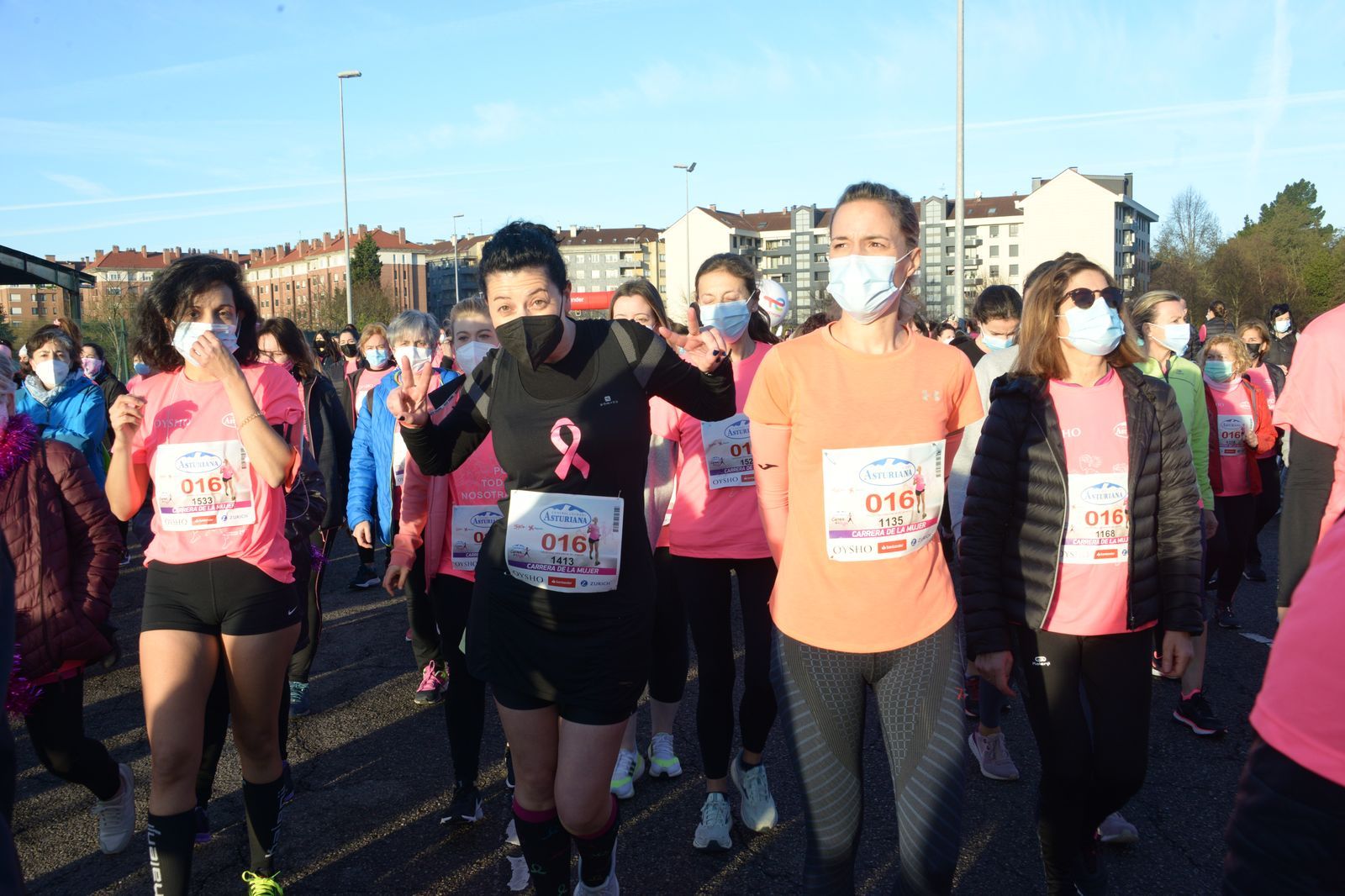 Las mejores fotos de la Carrera de la Mujer Central Lechera Asturiana Gijón 2021 (AMBIENTE DE SALIDA)