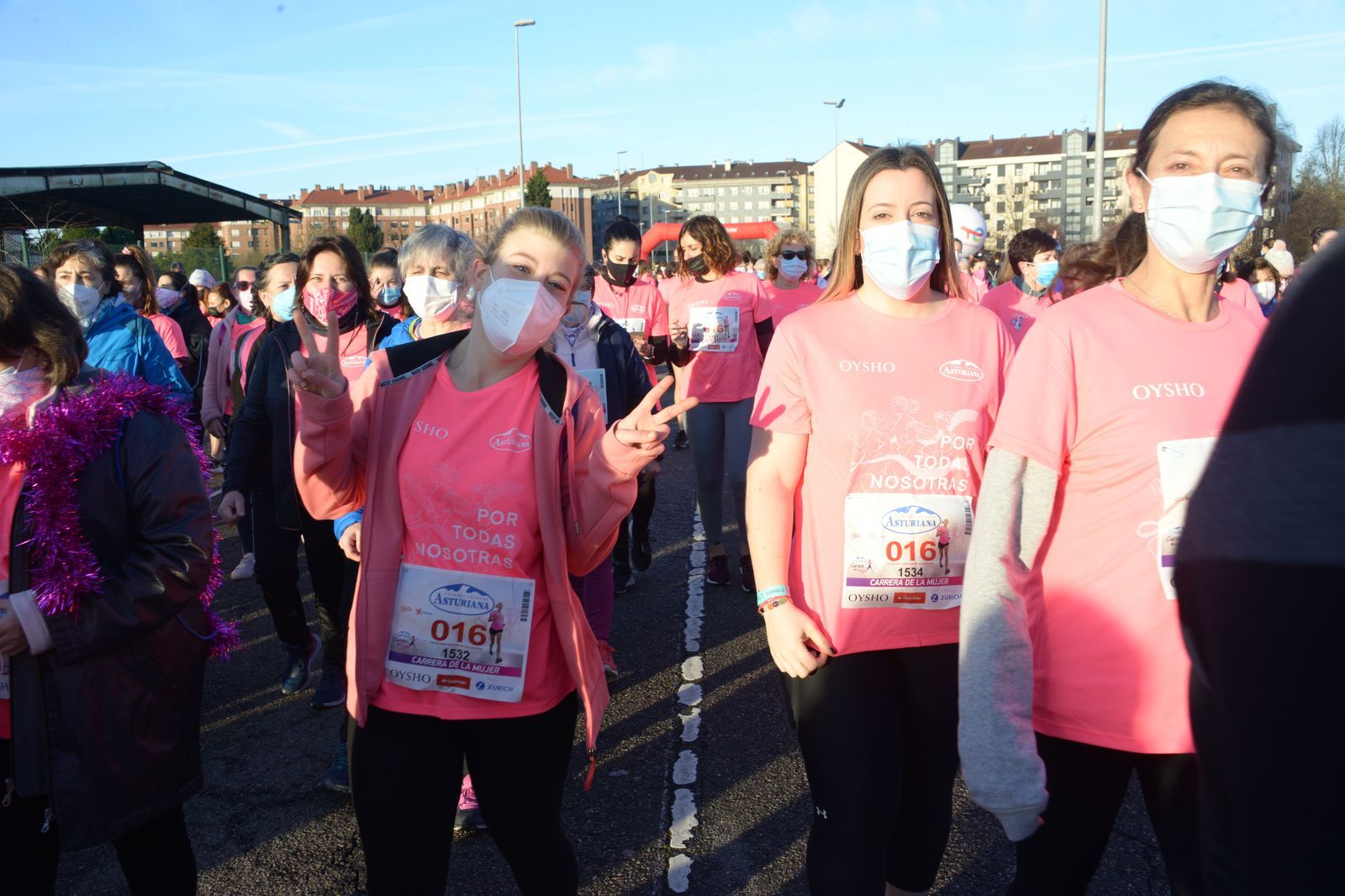 Las mejores fotos de la Carrera de la Mujer Central Lechera Asturiana Gijón 2021 (AMBIENTE DE SALIDA)