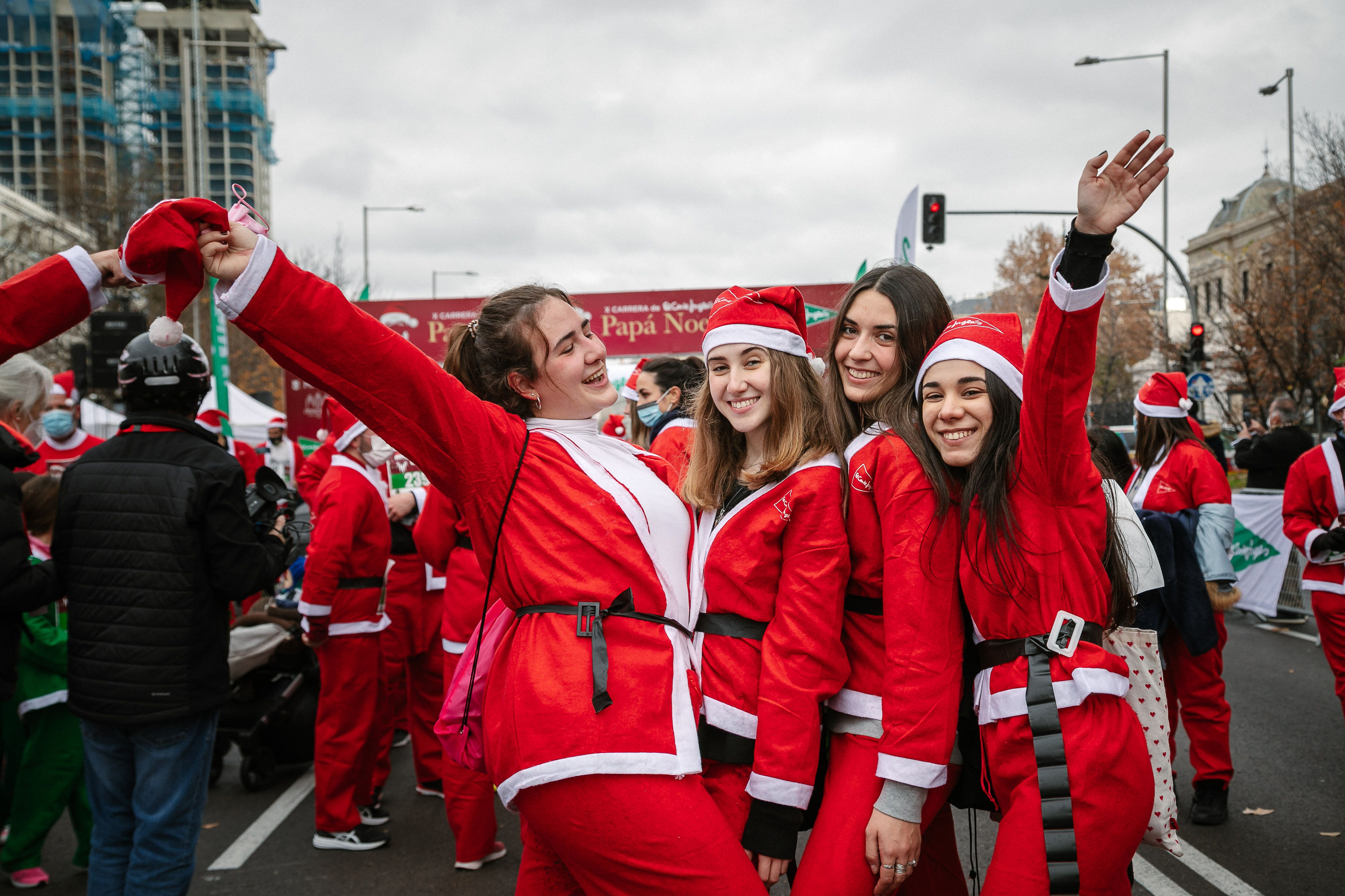 Las mejores fotos de la Carrera de Papá Noel El Corte Inglés