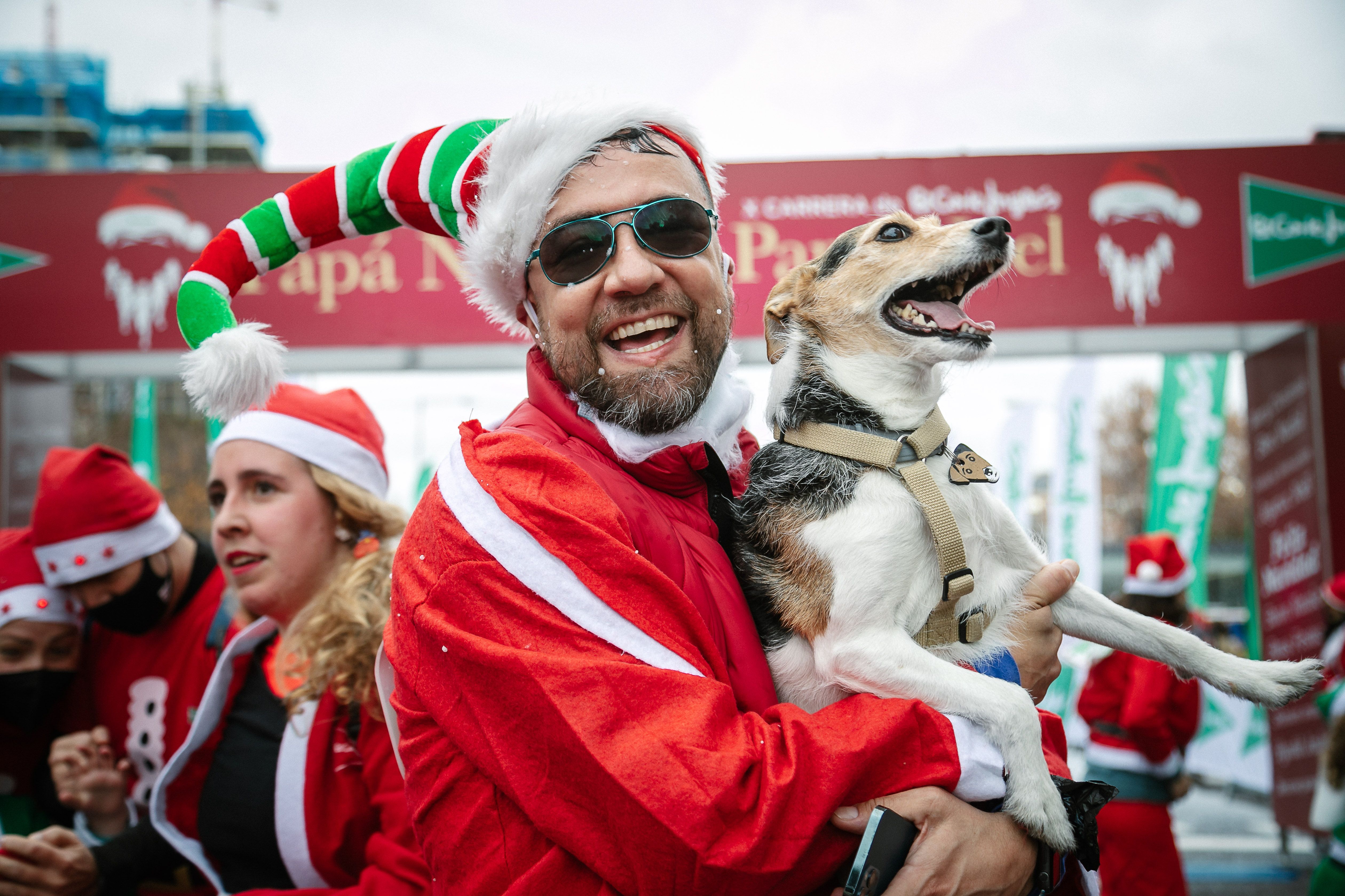 Las mejores fotos de la Carrera de Papá Noel El Corte Inglés