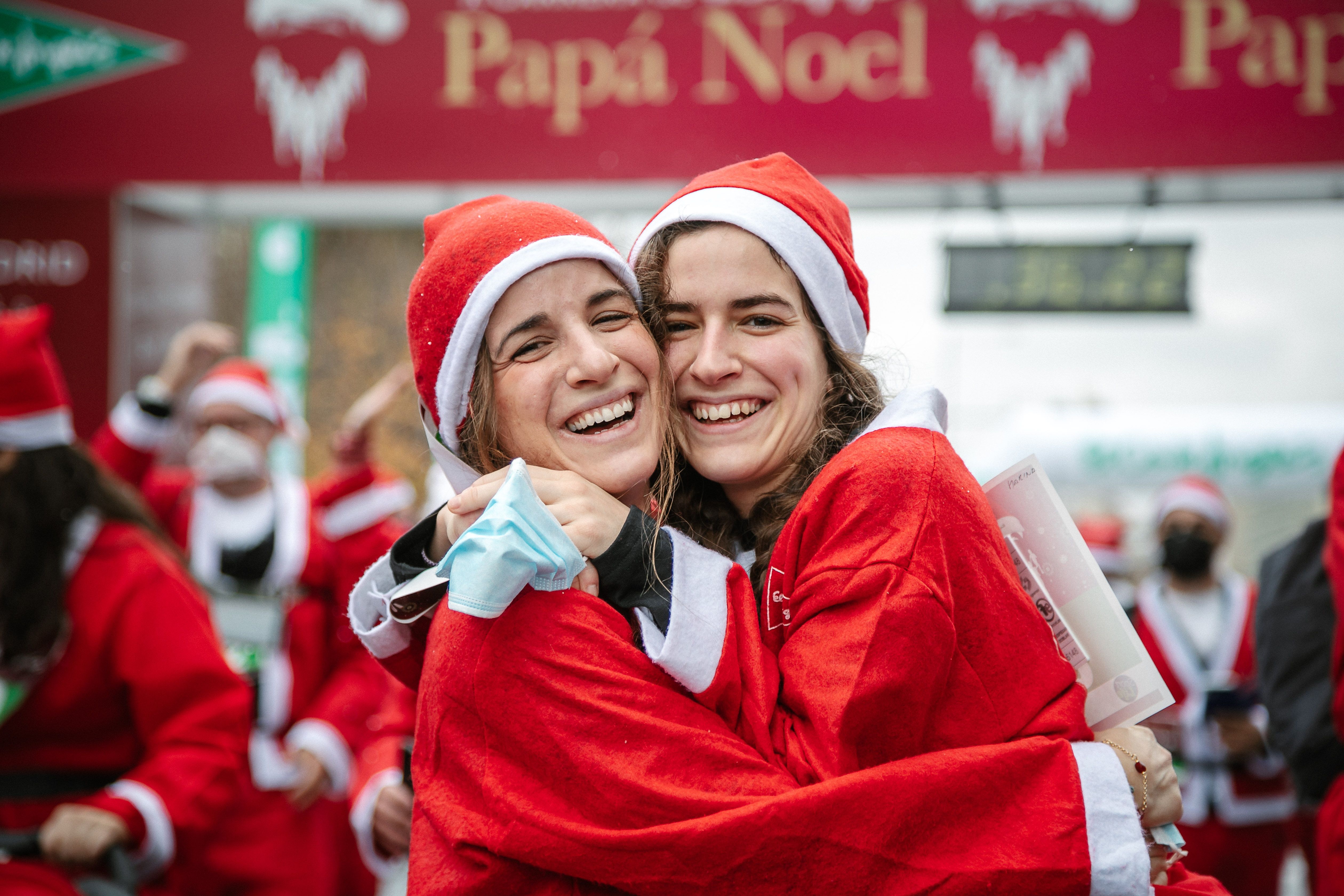 Las mejores fotos de la Carrera de Papá Noel El Corte Inglés