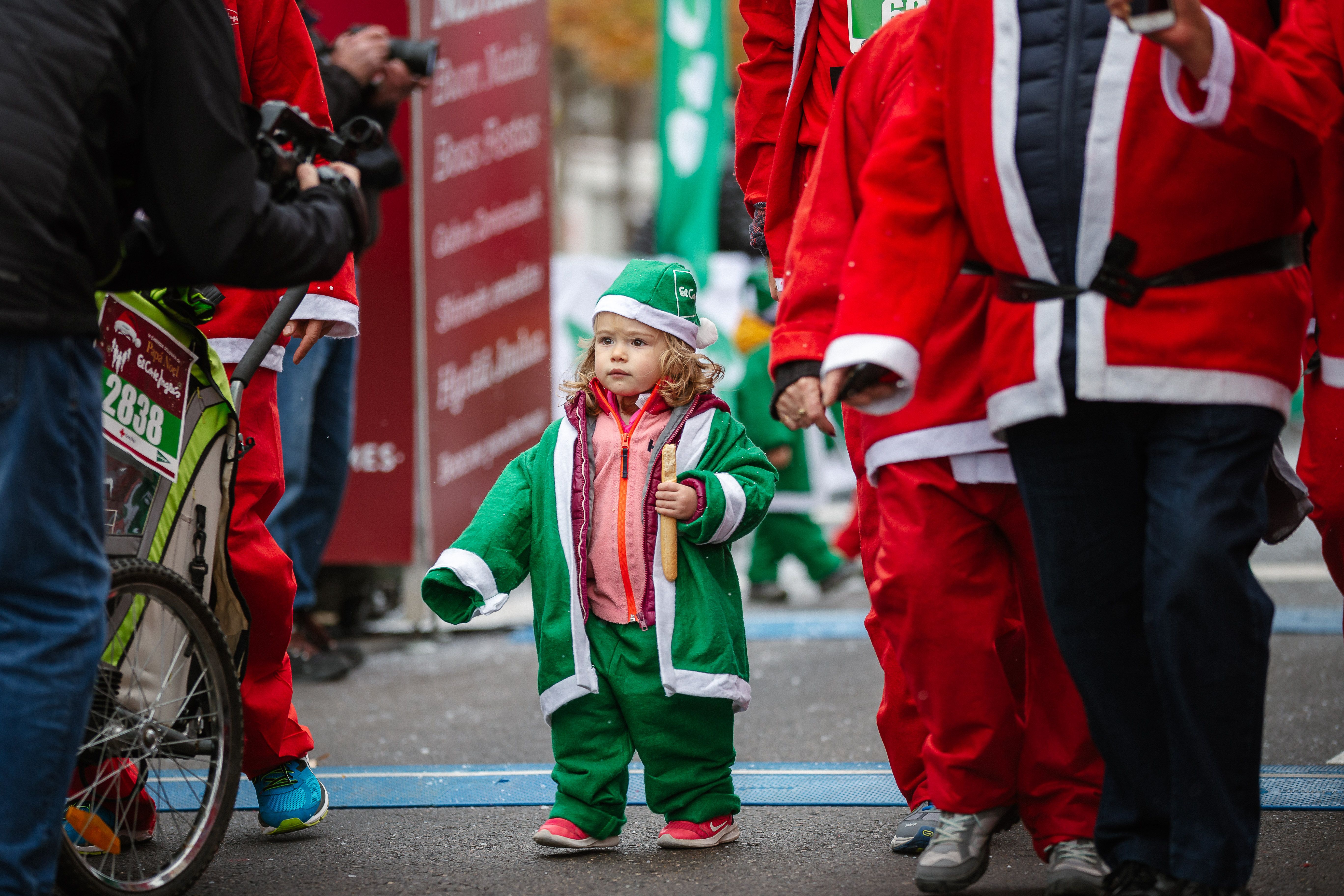 Las mejores fotos de la Carrera de Papá Noel El Corte Inglés