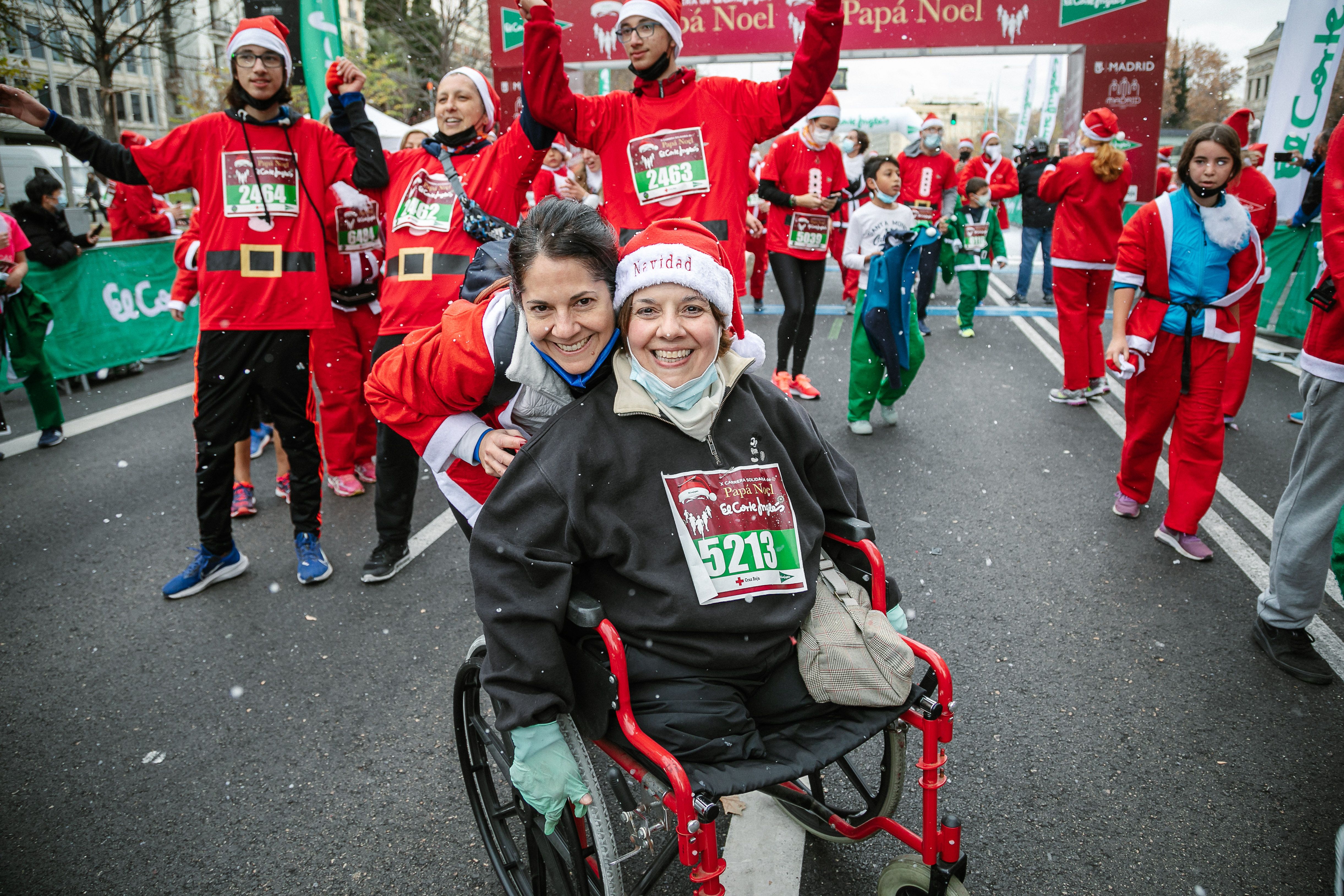 Las mejores fotos de la Carrera de Papá Noel El Corte Inglés