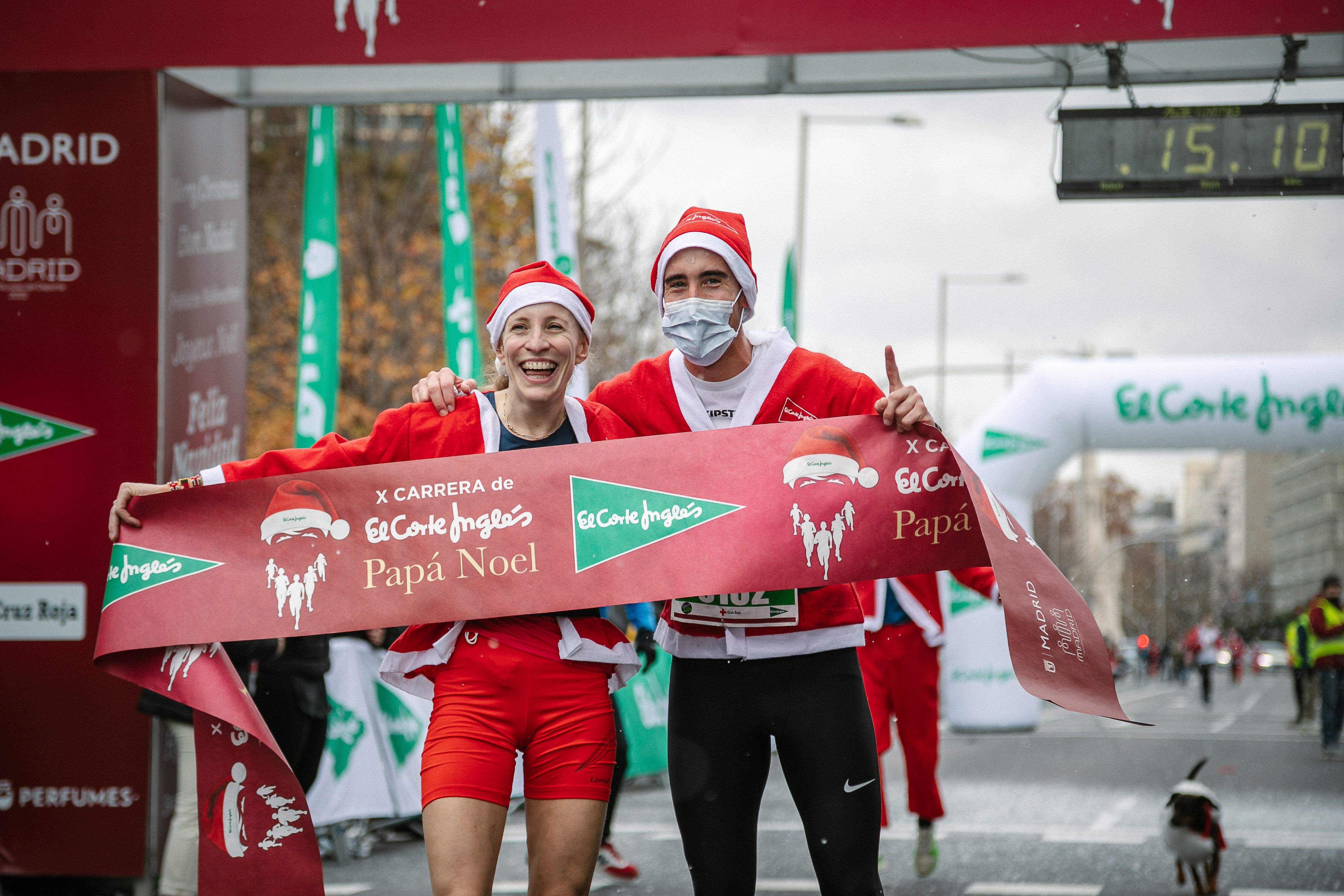 Las mejores fotos de la Carrera de Papá Noel El Corte Inglés