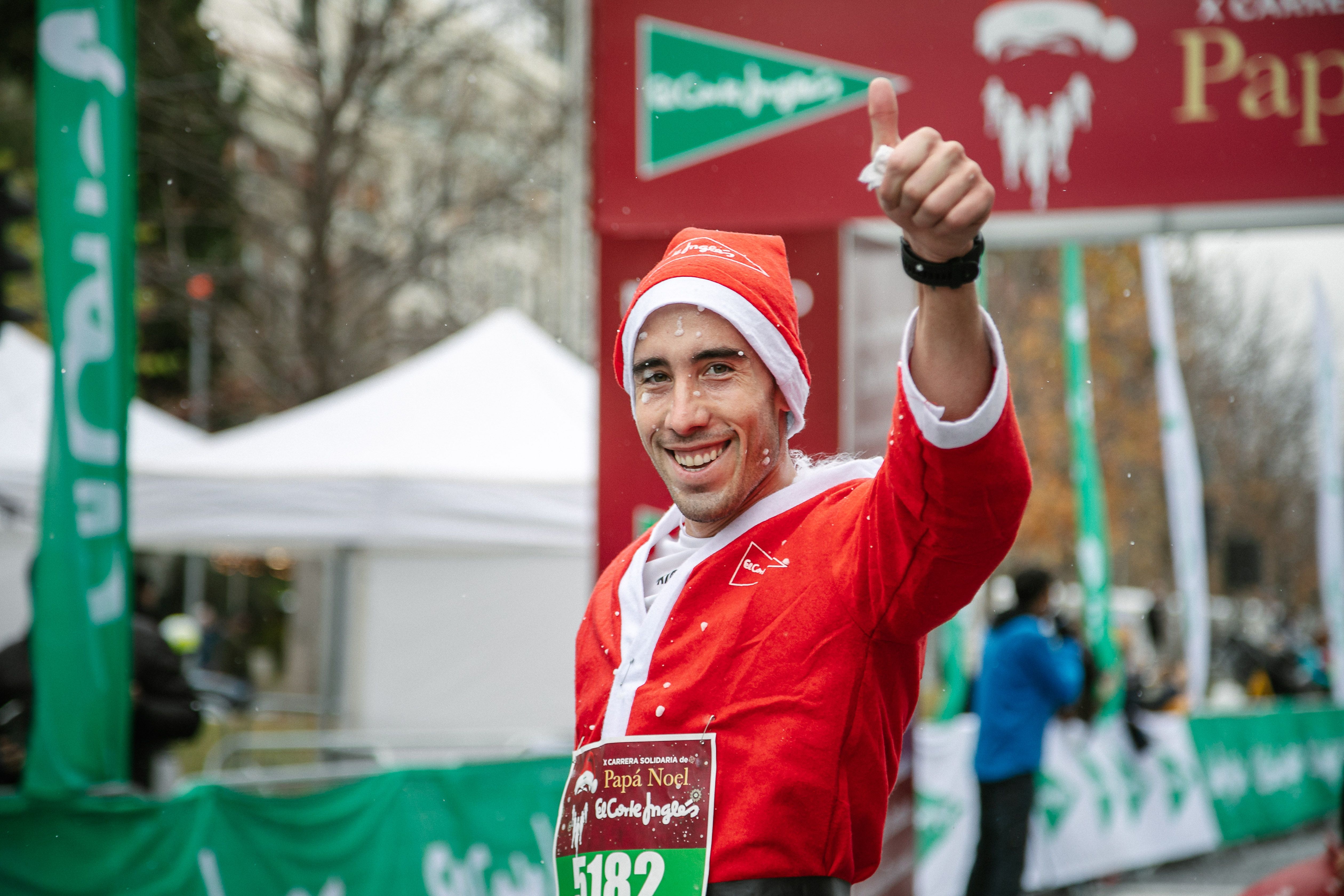 Las mejores fotos de la Carrera de Papá Noel El Corte Inglés