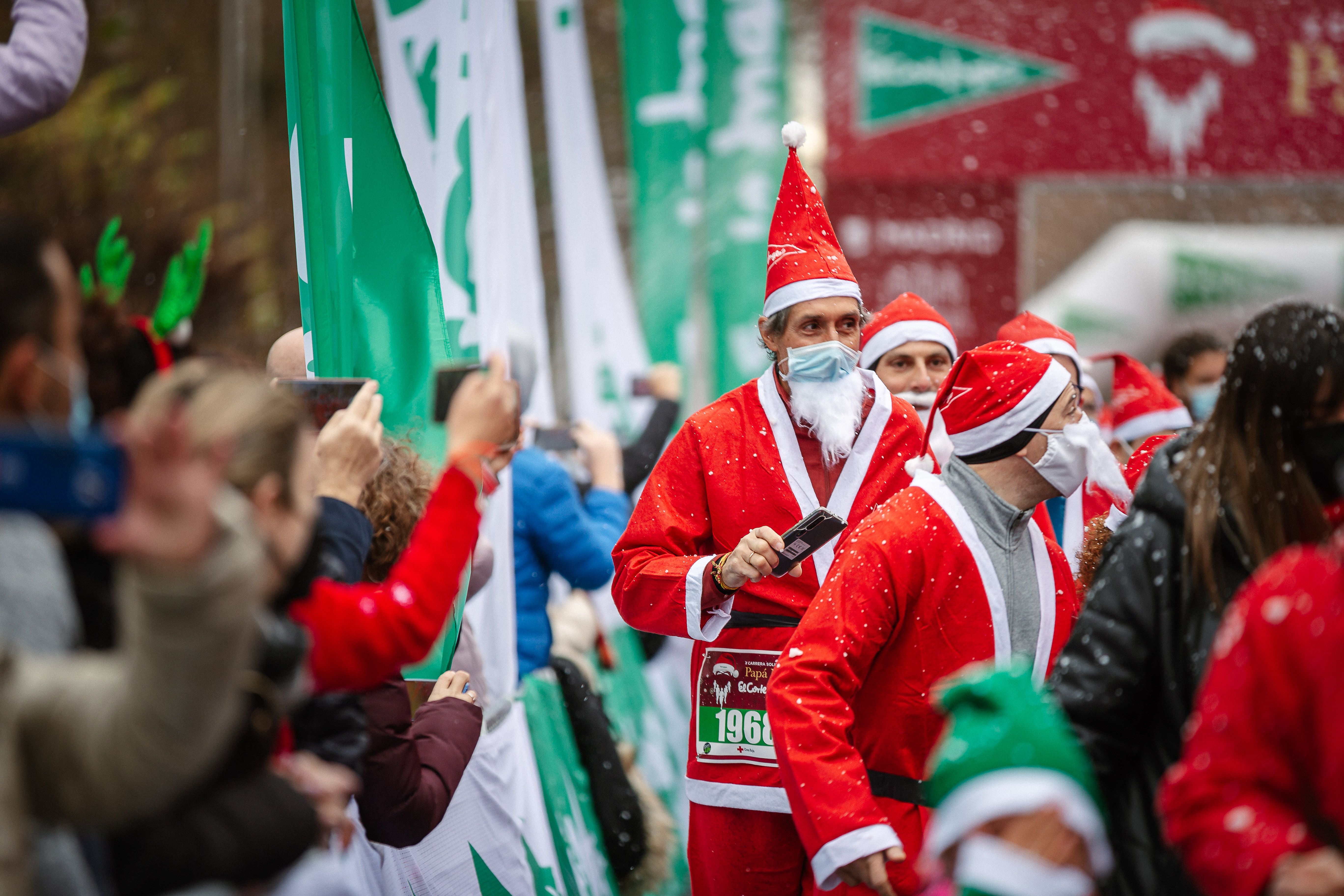 Las mejores fotos de la Carrera de Papá Noel El Corte Inglés