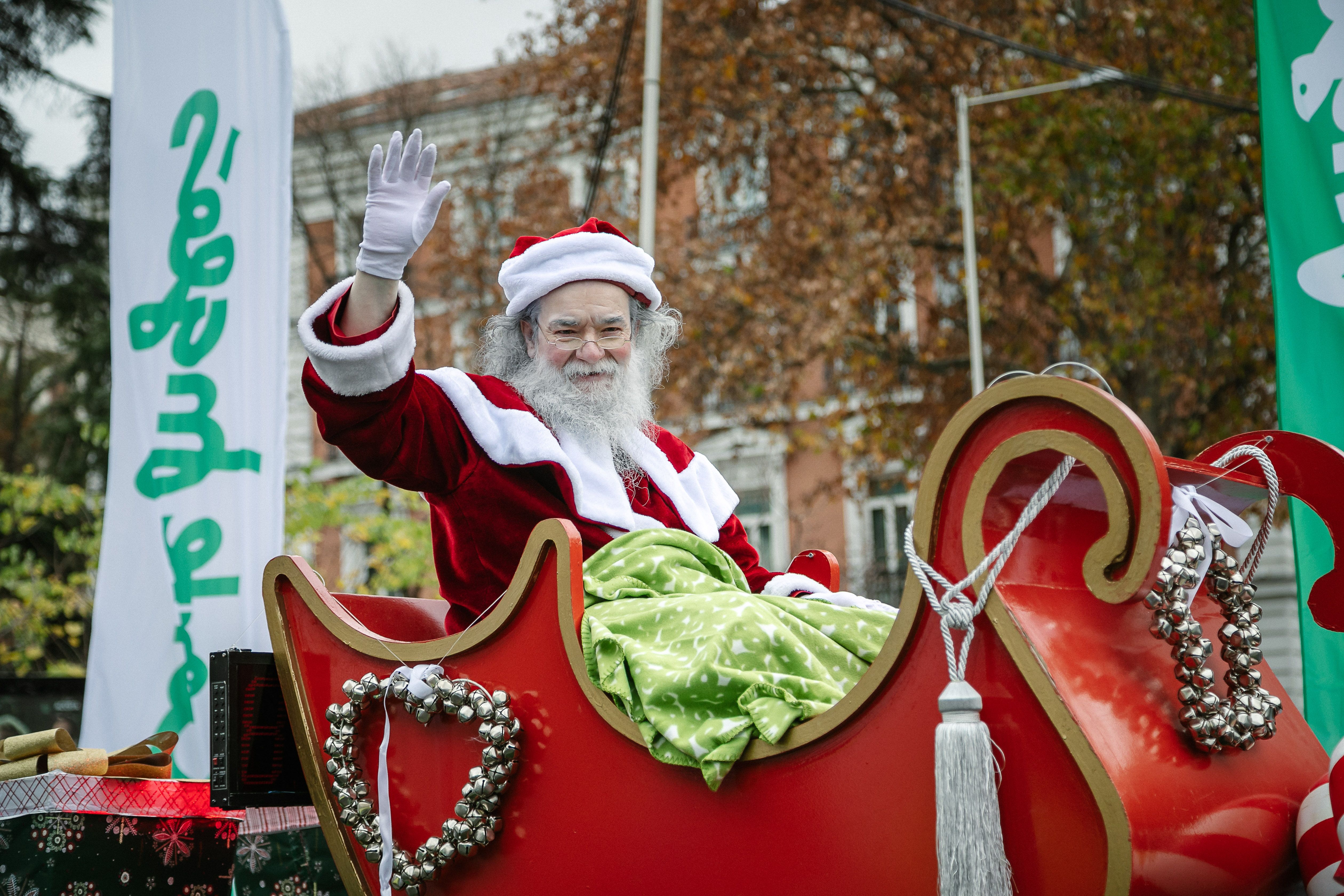 Las mejores fotos de la Carrera de Papá Noel El Corte Inglés