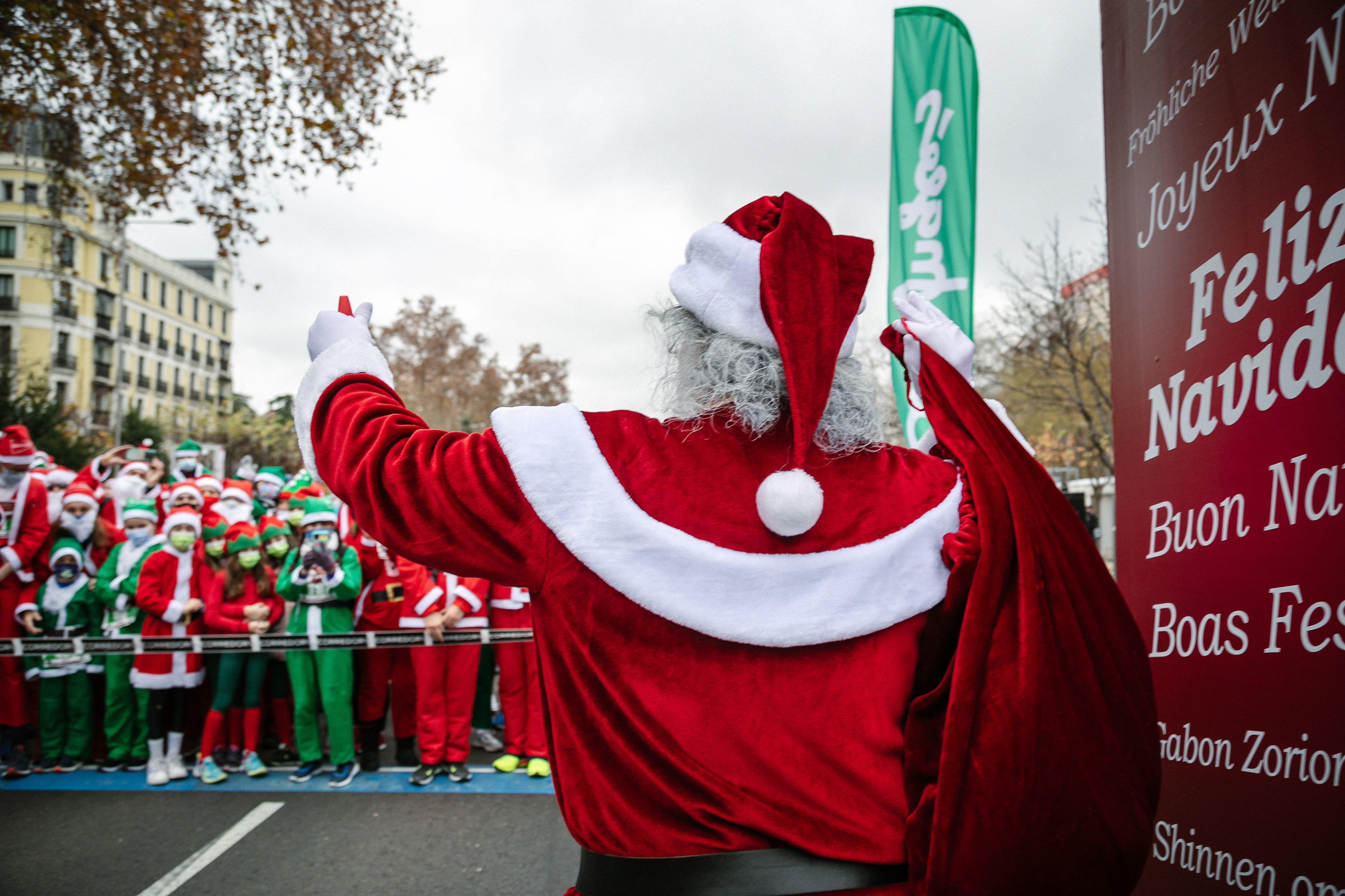 Las mejores fotos de la Carrera de Papá Noel El Corte Inglés
