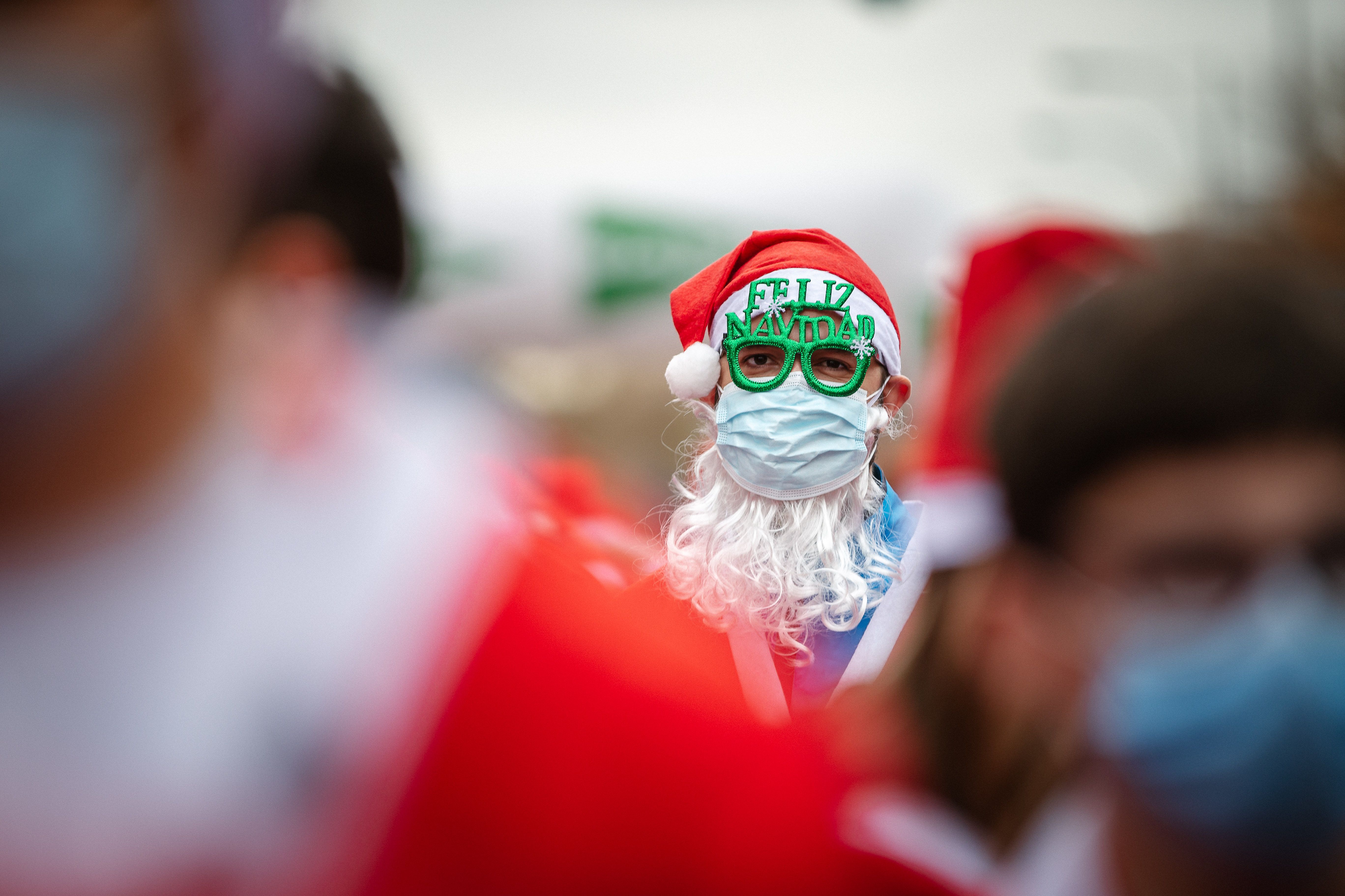 Las mejores fotos de la Carrera de Papá Noel El Corte Inglés