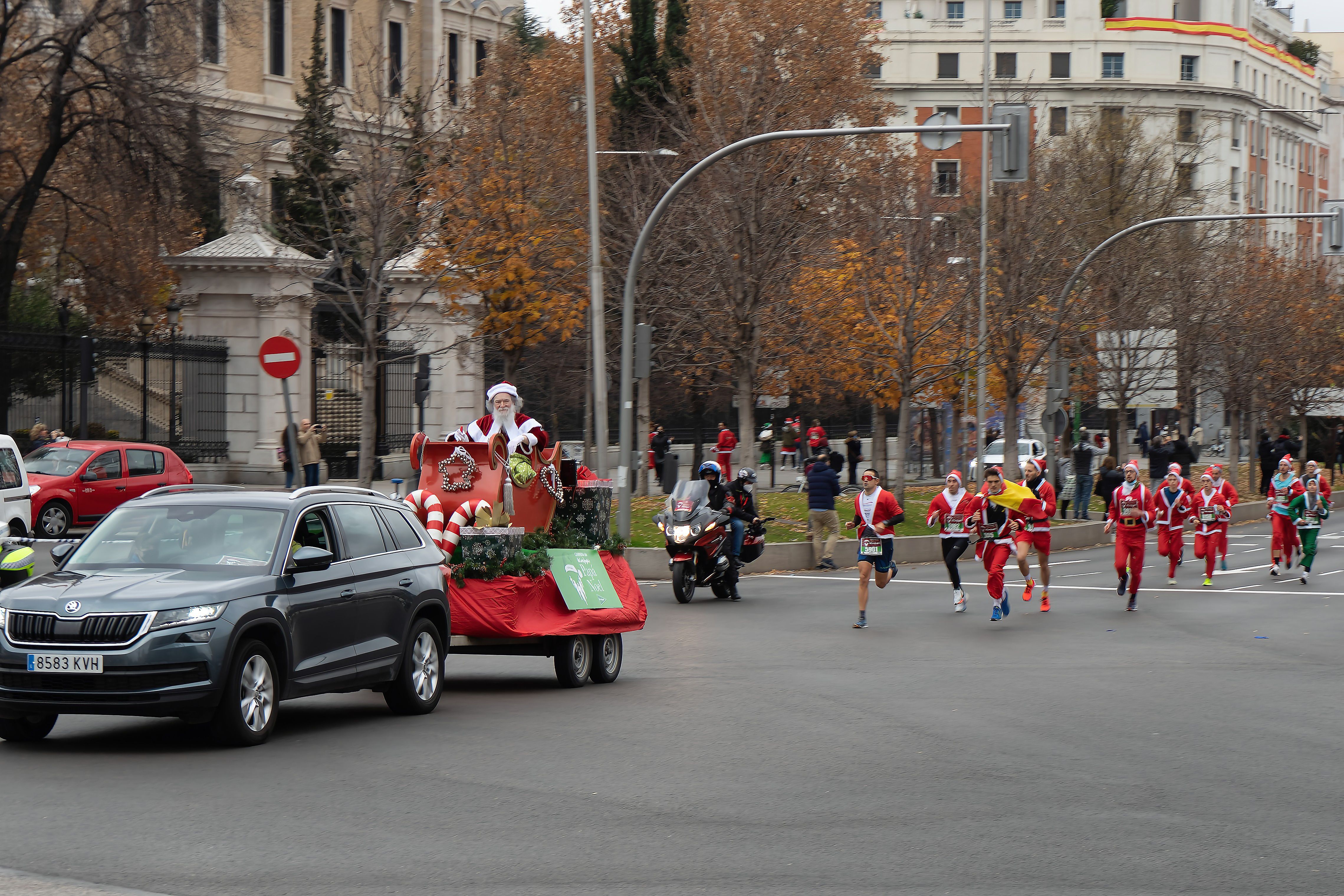 Las mejores fotos de la Carrera de Papá Noel El Corte Inglés