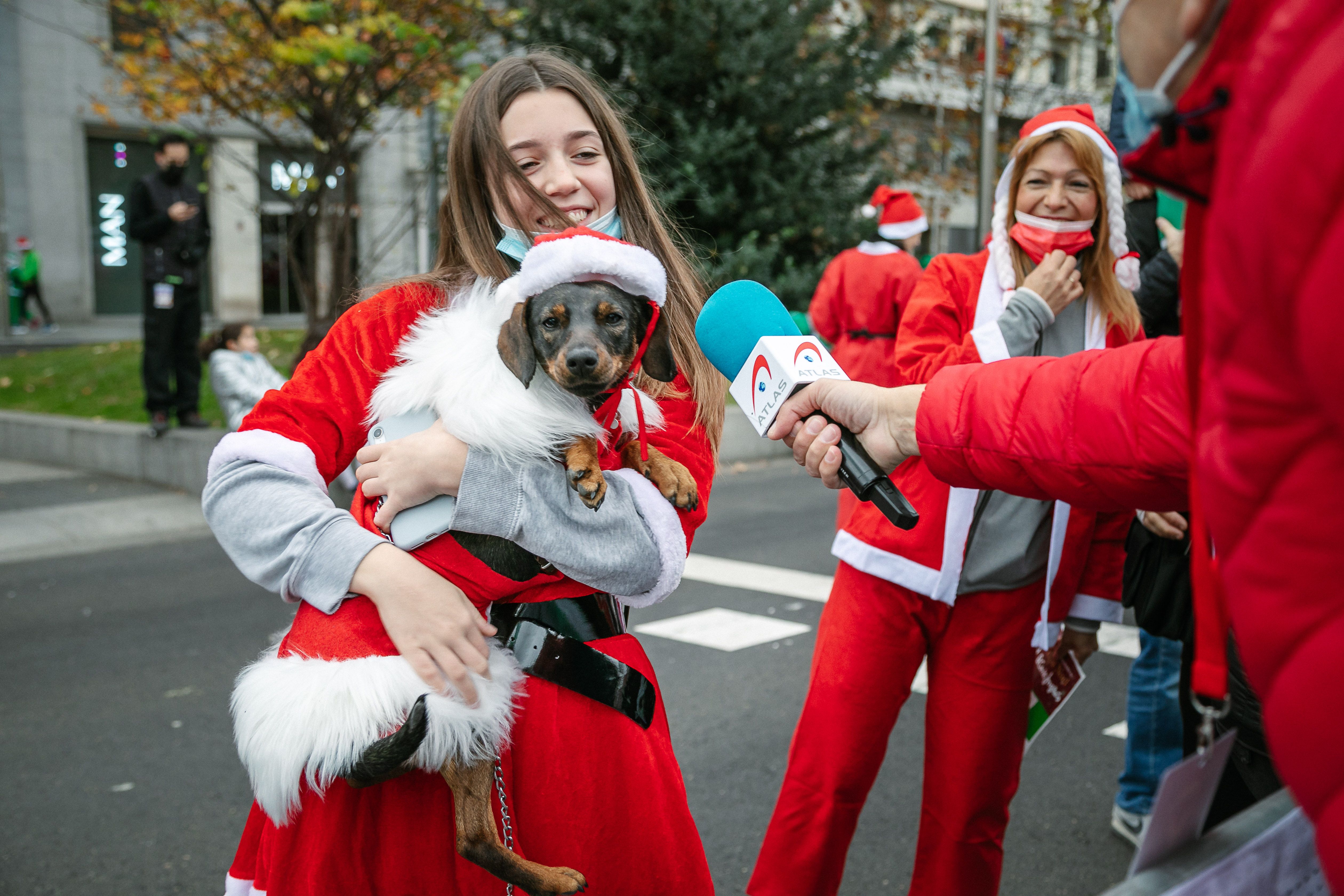 Las mejores fotos de la Carrera de Papá Noel El Corte Inglés