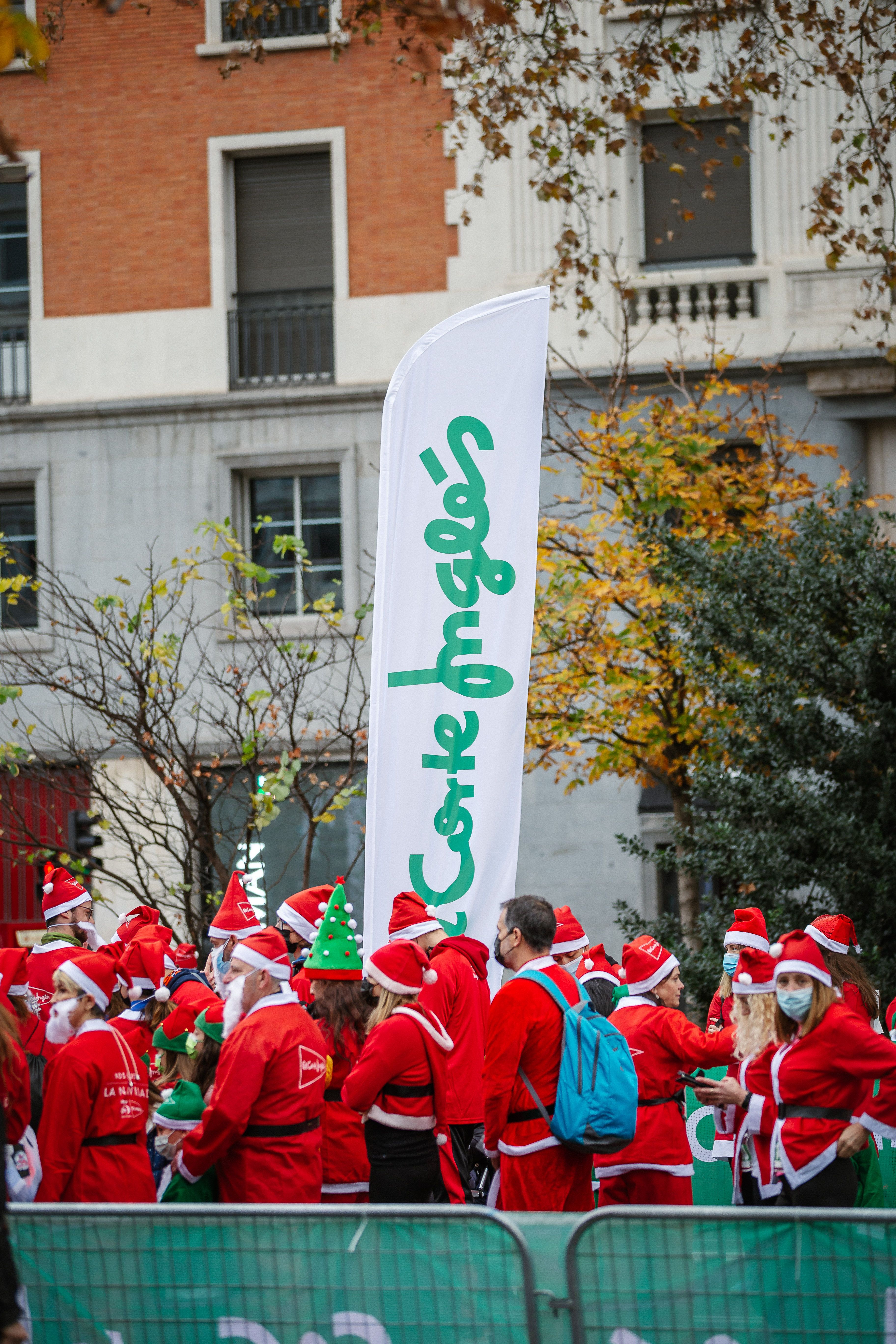 Las mejores fotos de la Carrera de Papá Noel El Corte Inglés