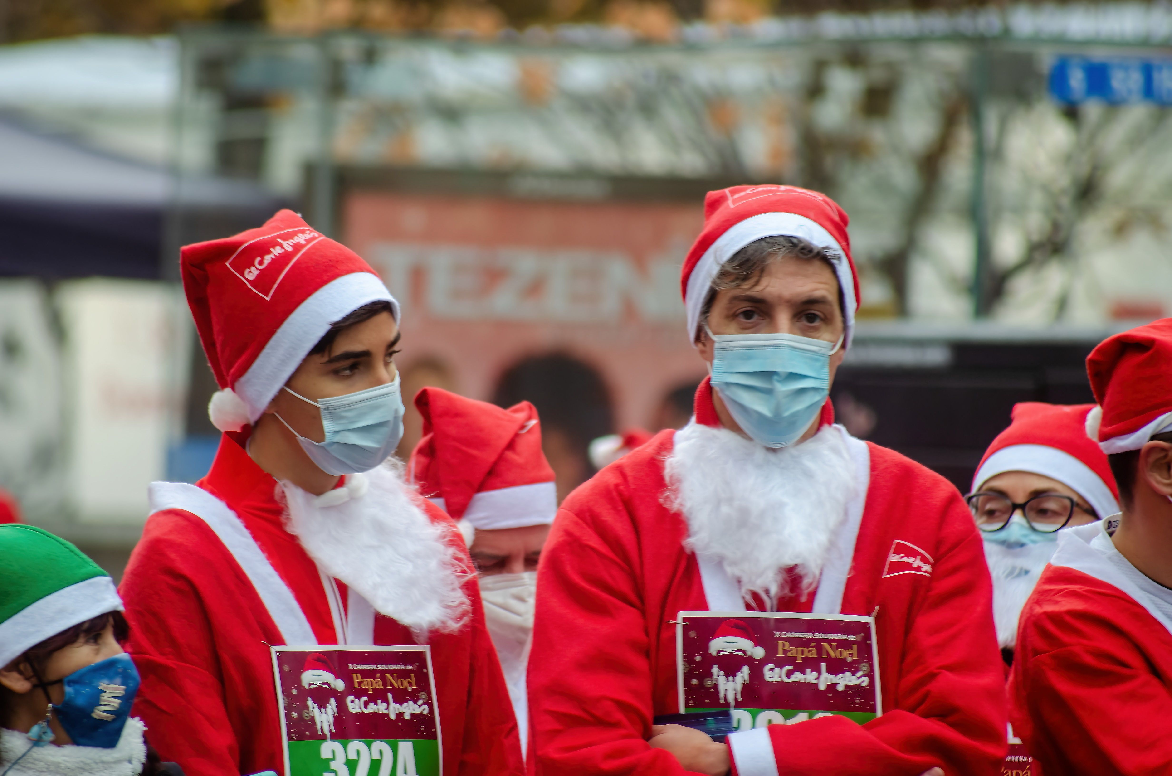 Las mejores fotos de la Carrera de Papá Noel El Corte Inglés
