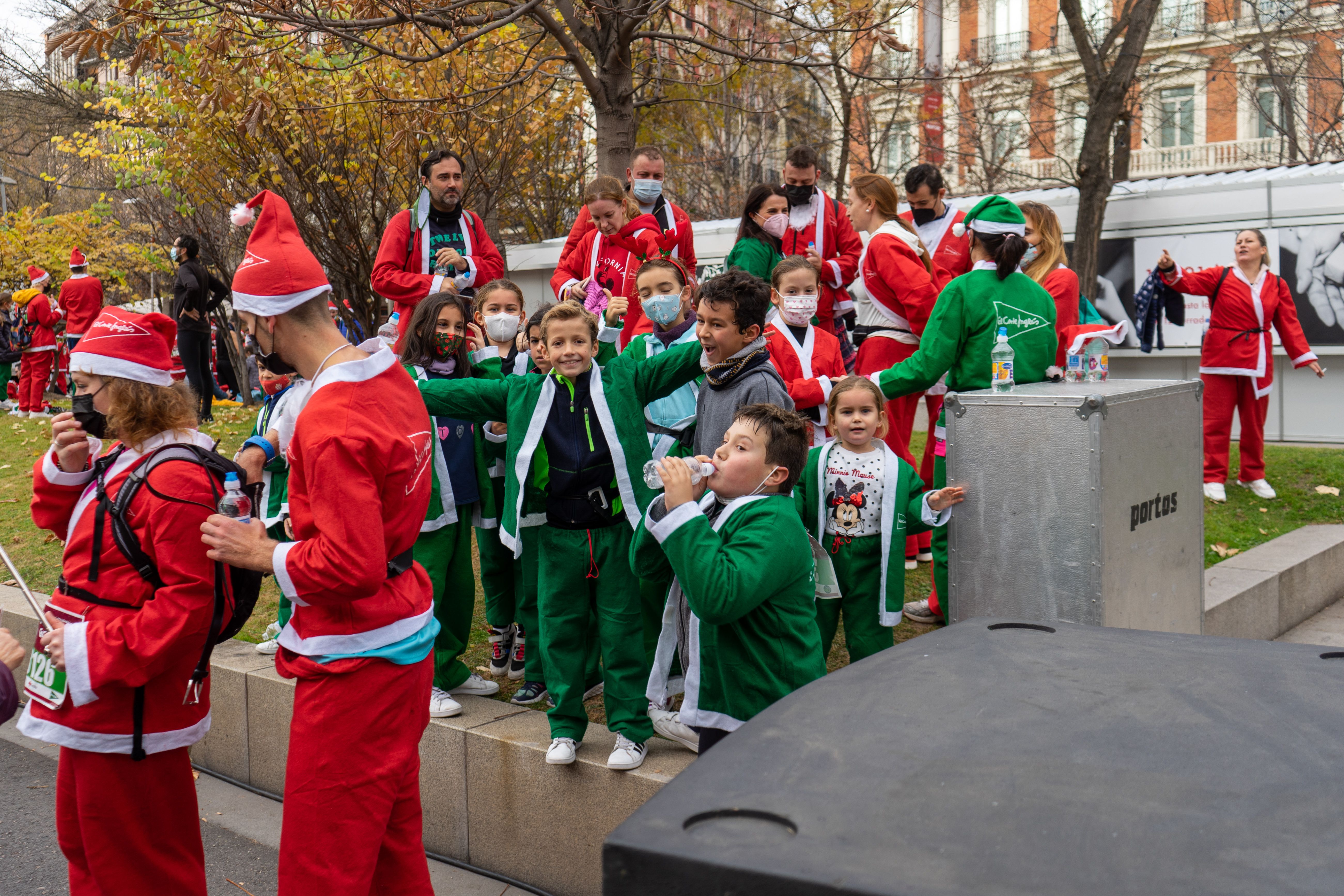 Las mejores fotos de la Carrera de Papá Noel El Corte Inglés 