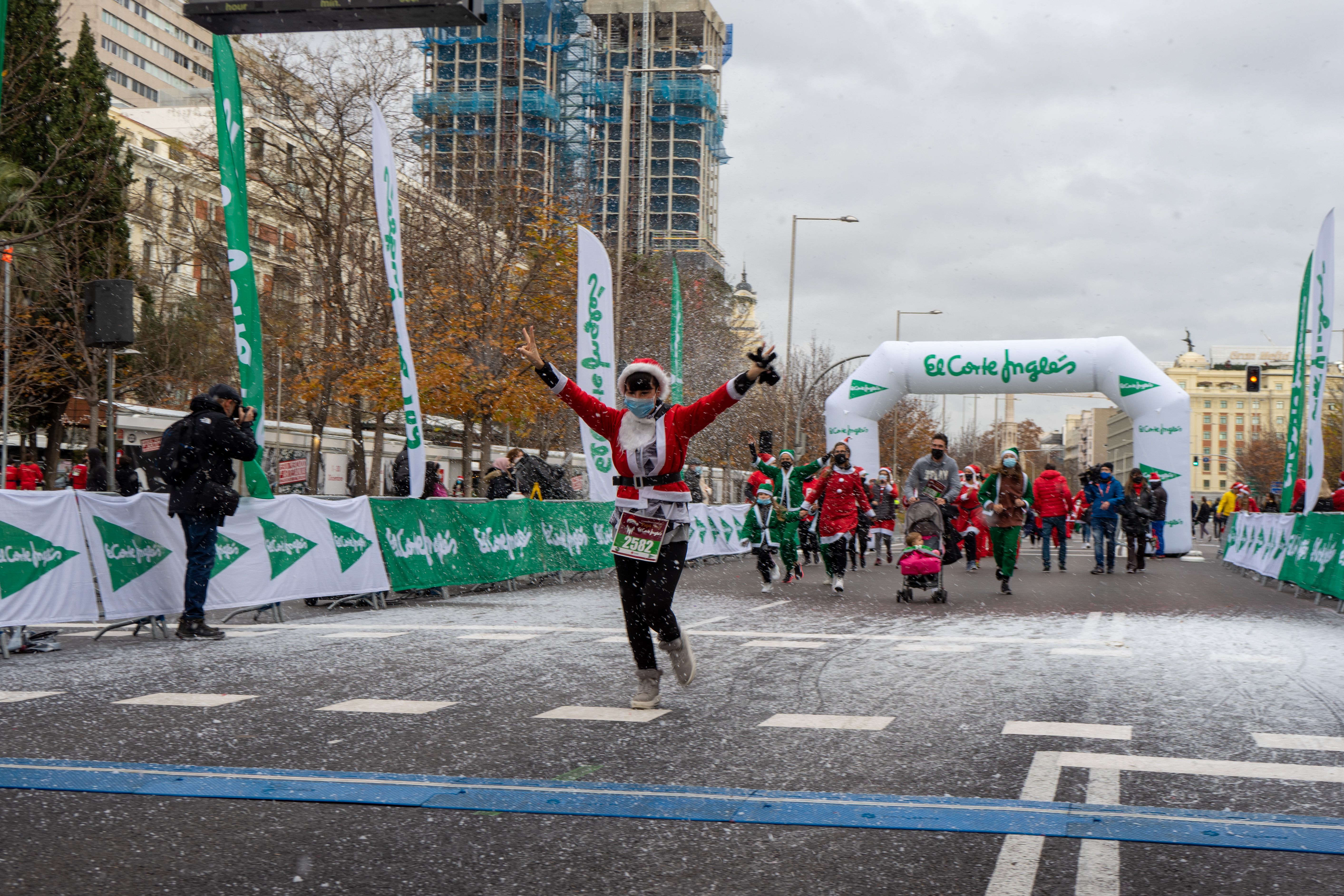 Las mejores fotos de la Carrera de Papá Noel El Corte Inglés 