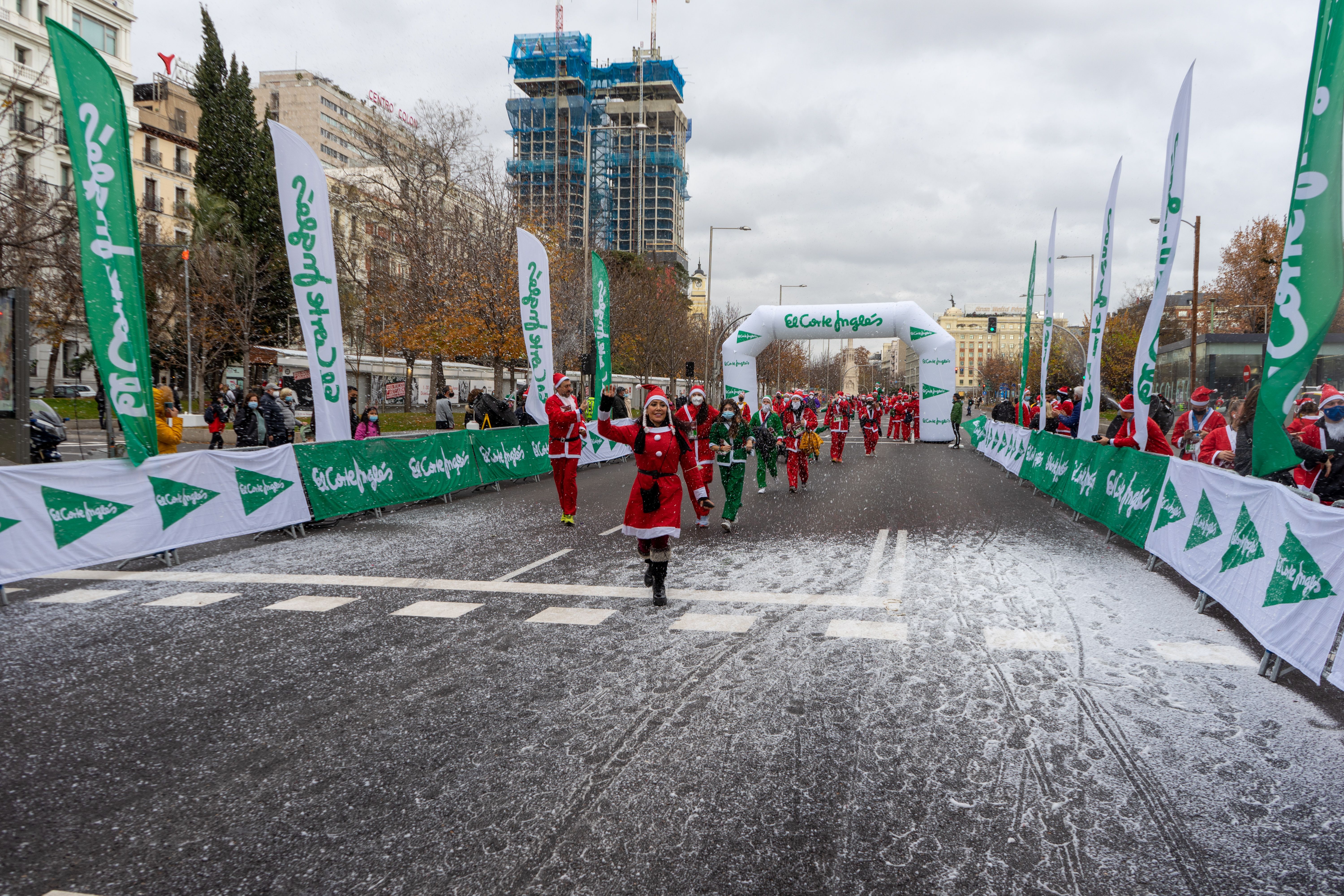 Las mejores fotos de la Carrera de Papá Noel El Corte Inglés 