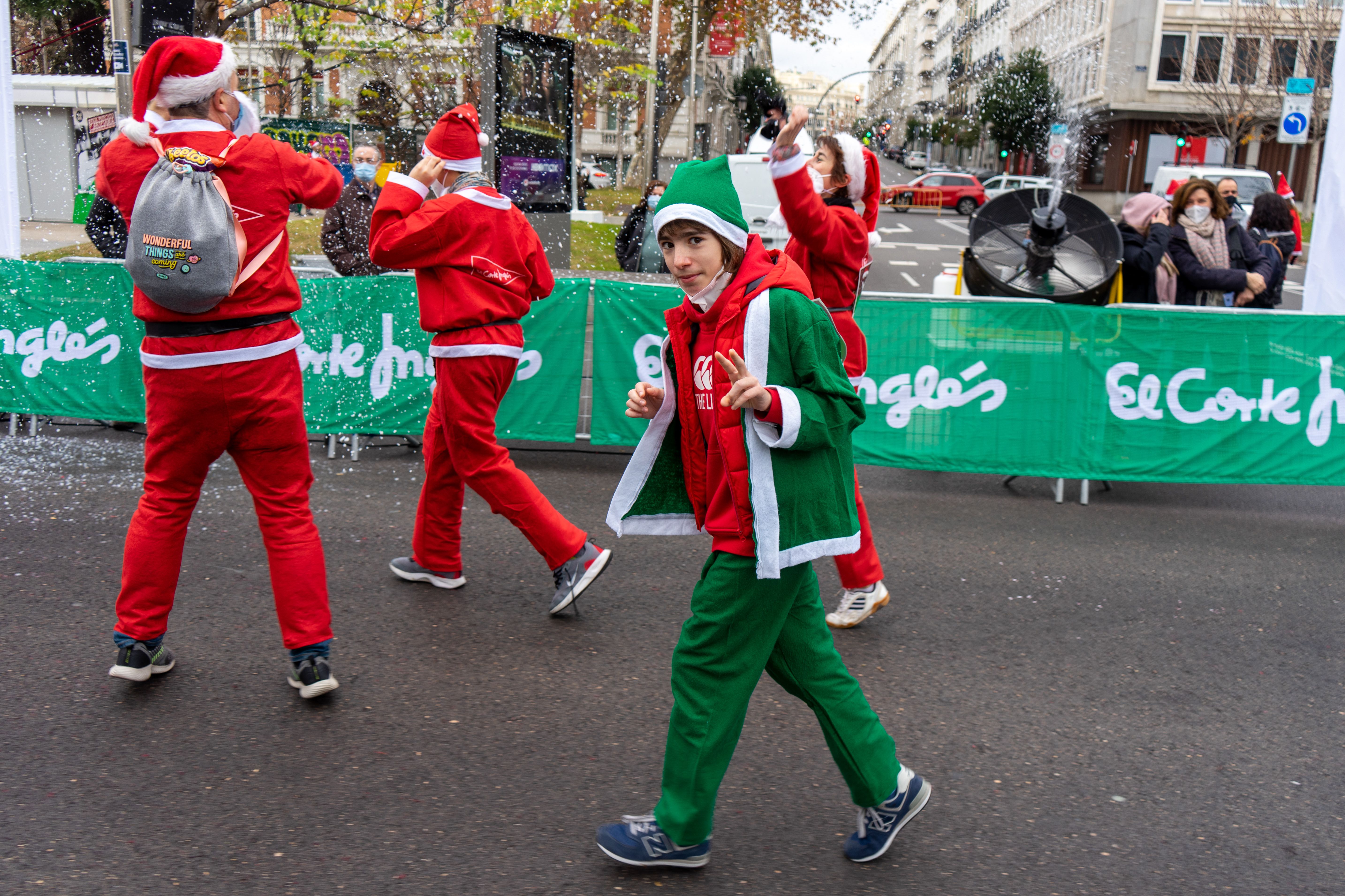 Las mejores fotos de la Carrera de Papá Noel El Corte Inglés 