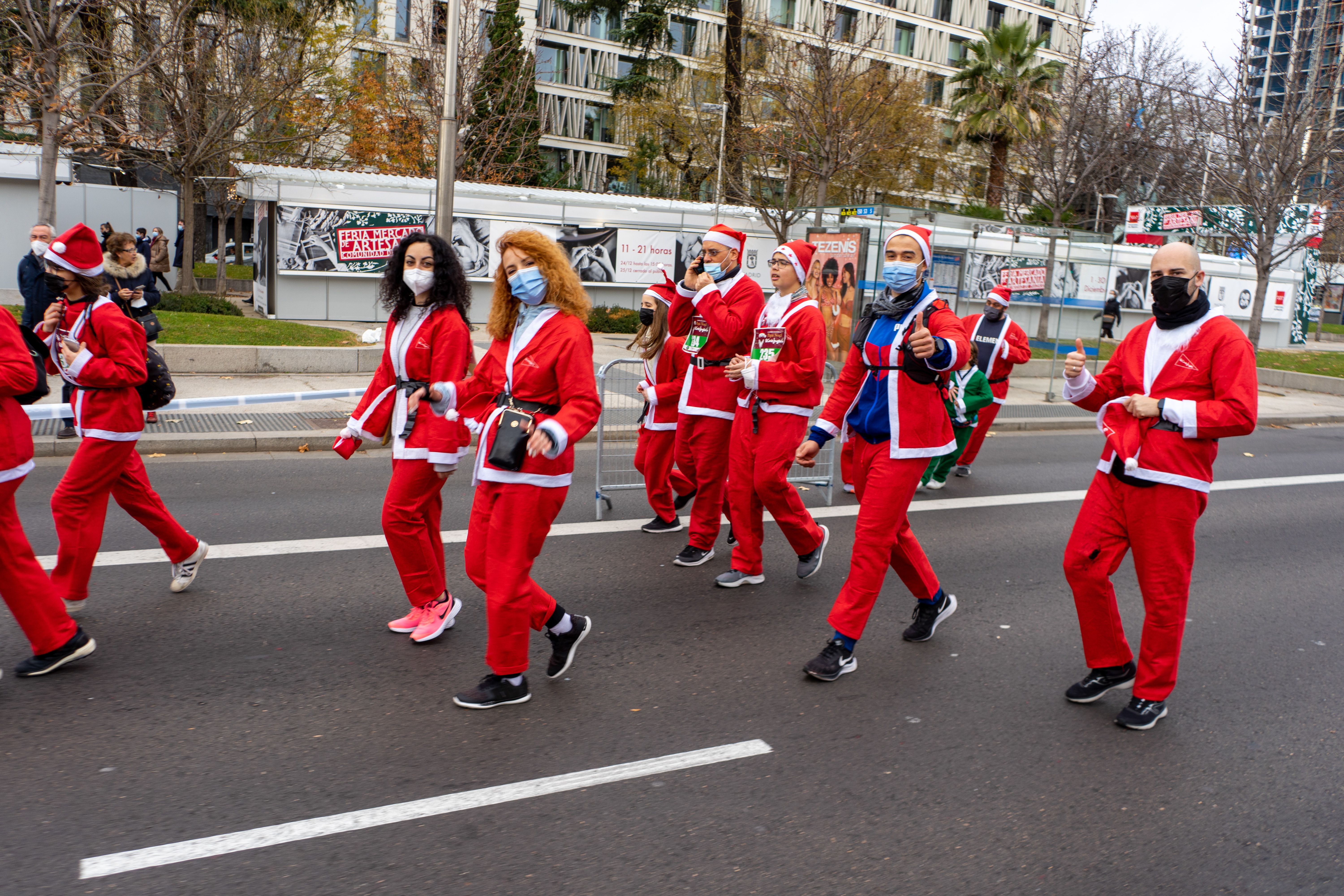 Las mejores fotos de la Carrera de Papá Noel El Corte Inglés 