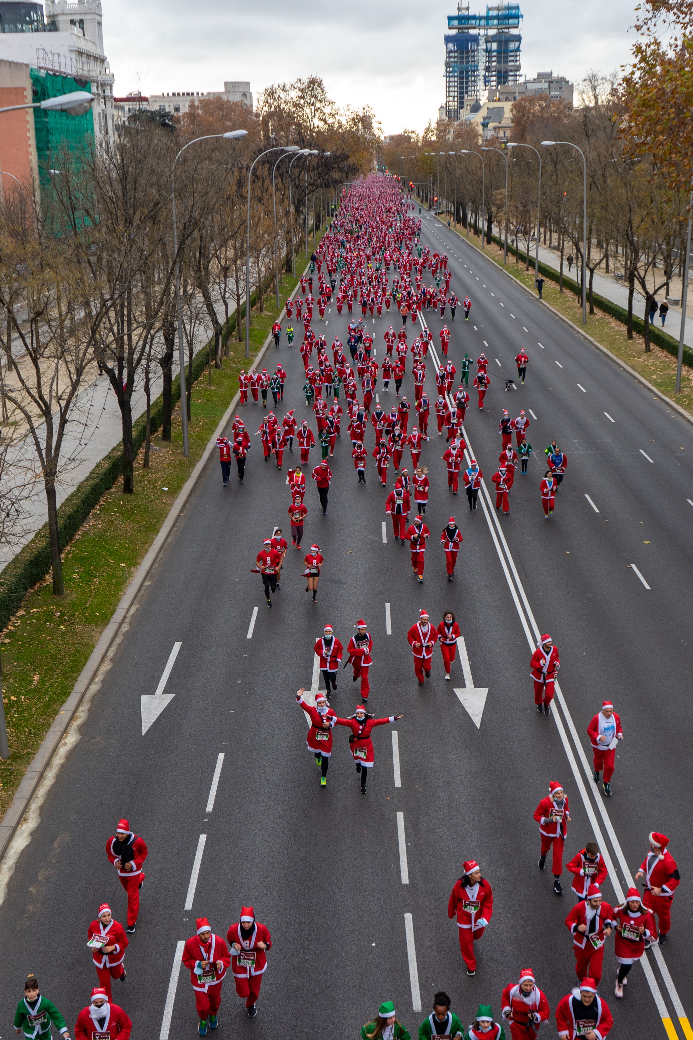 Las mejores fotos de la Carrera de Papá Noel El Corte Inglés