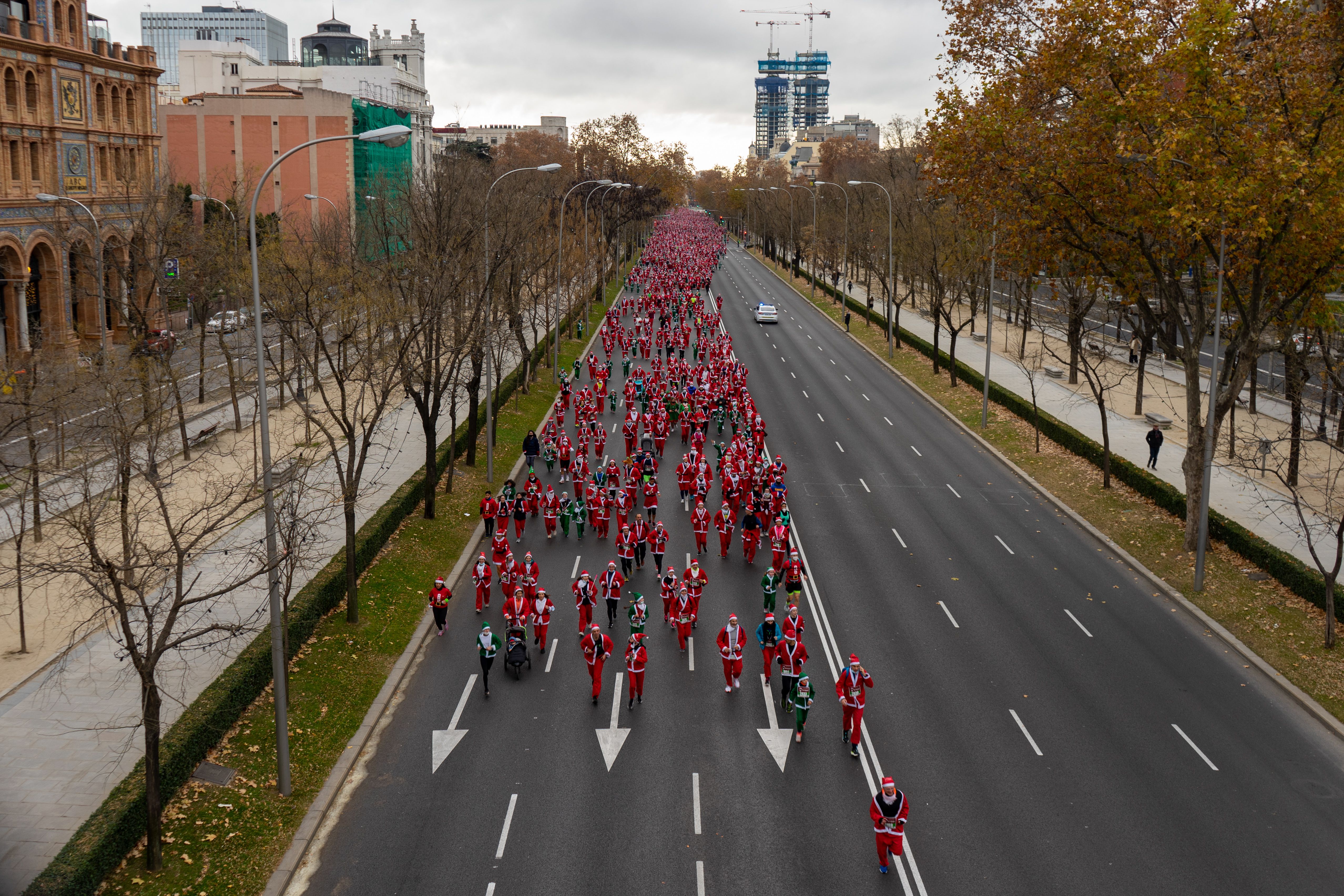 Las mejores fotos de la Carrera de Papá Noel El Corte Inglés