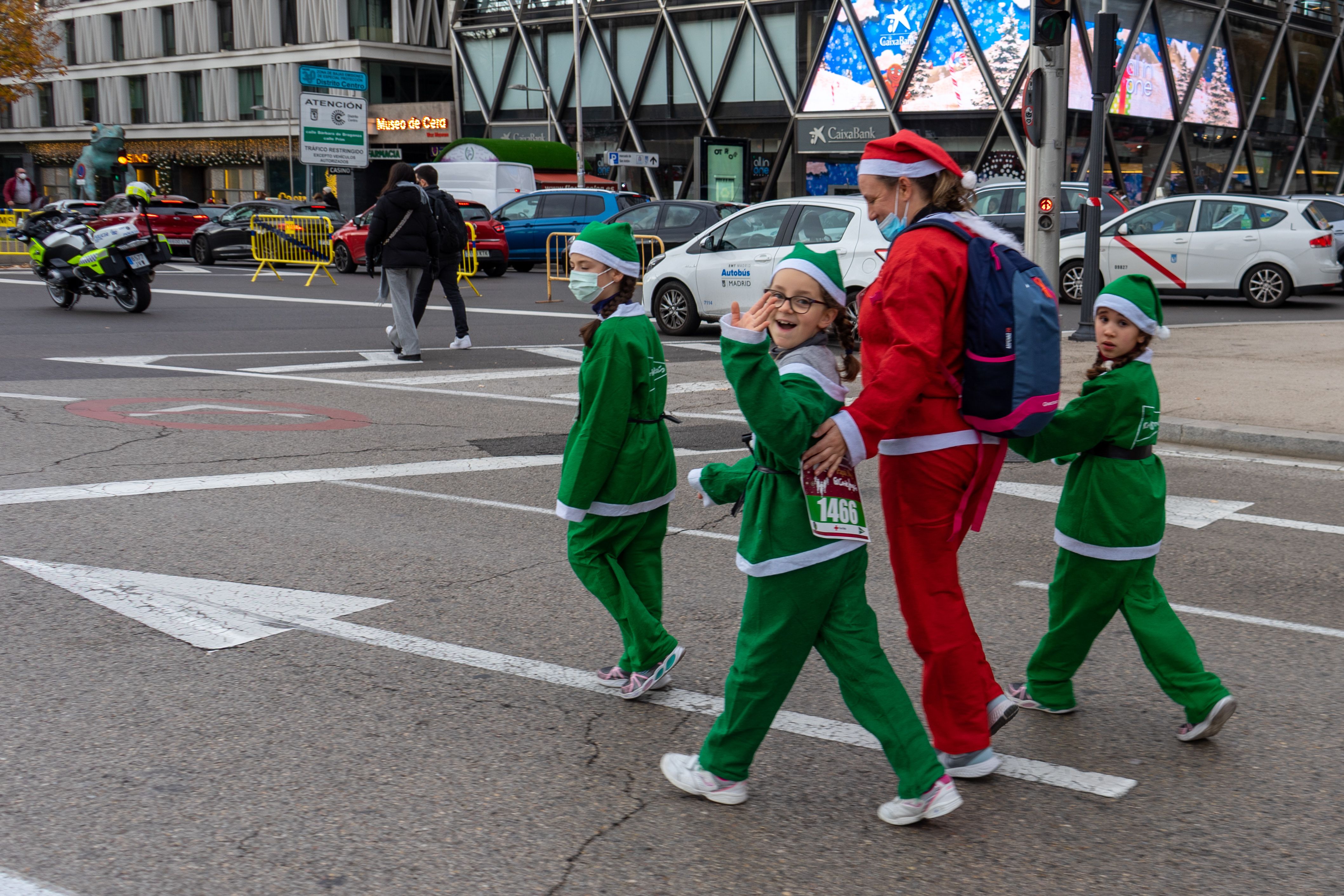 Las mejores fotos de la Carrera de Papá Noel El Corte Inglés 