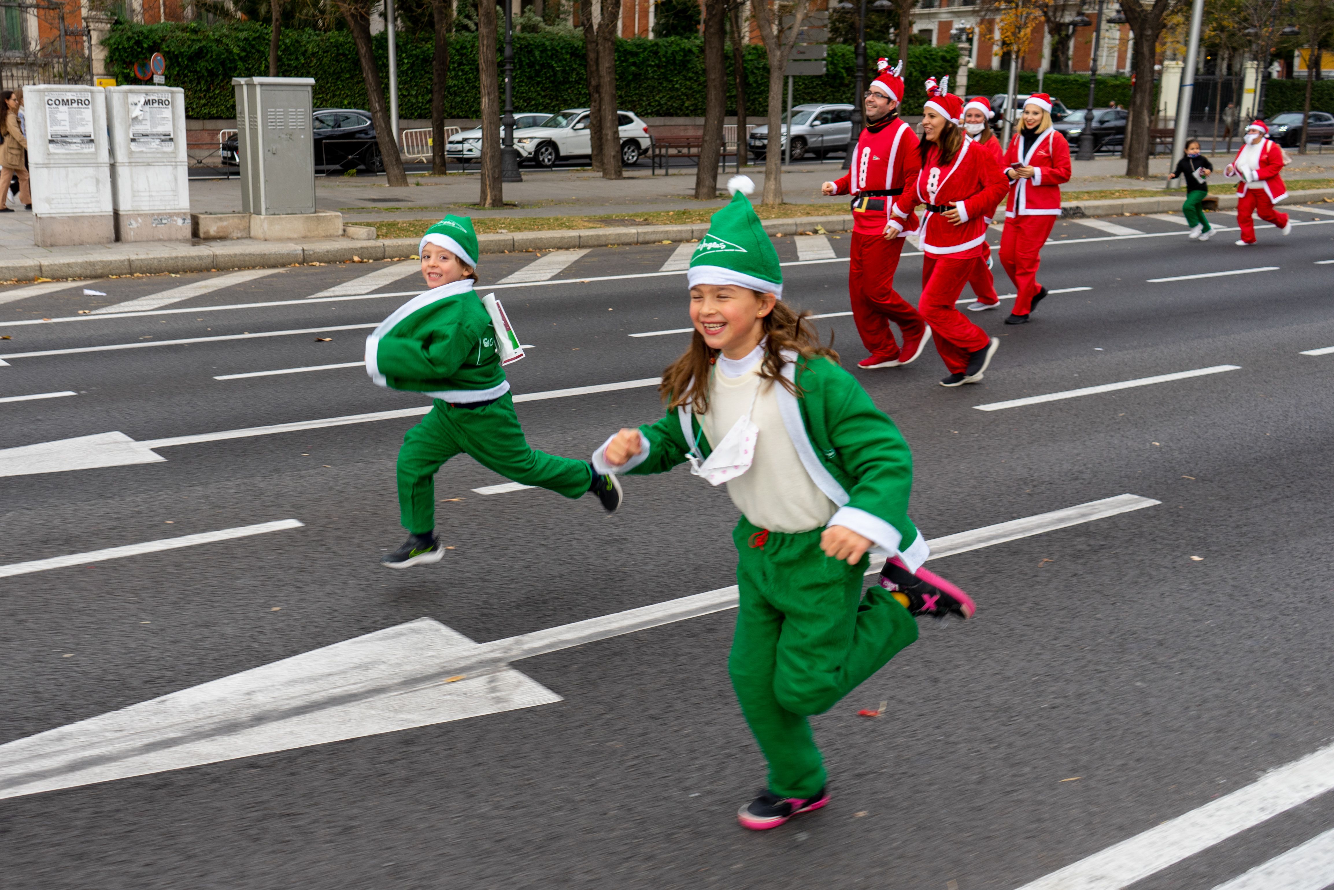 Las mejores fotos de la Carrera de Papá Noel El Corte Inglés 