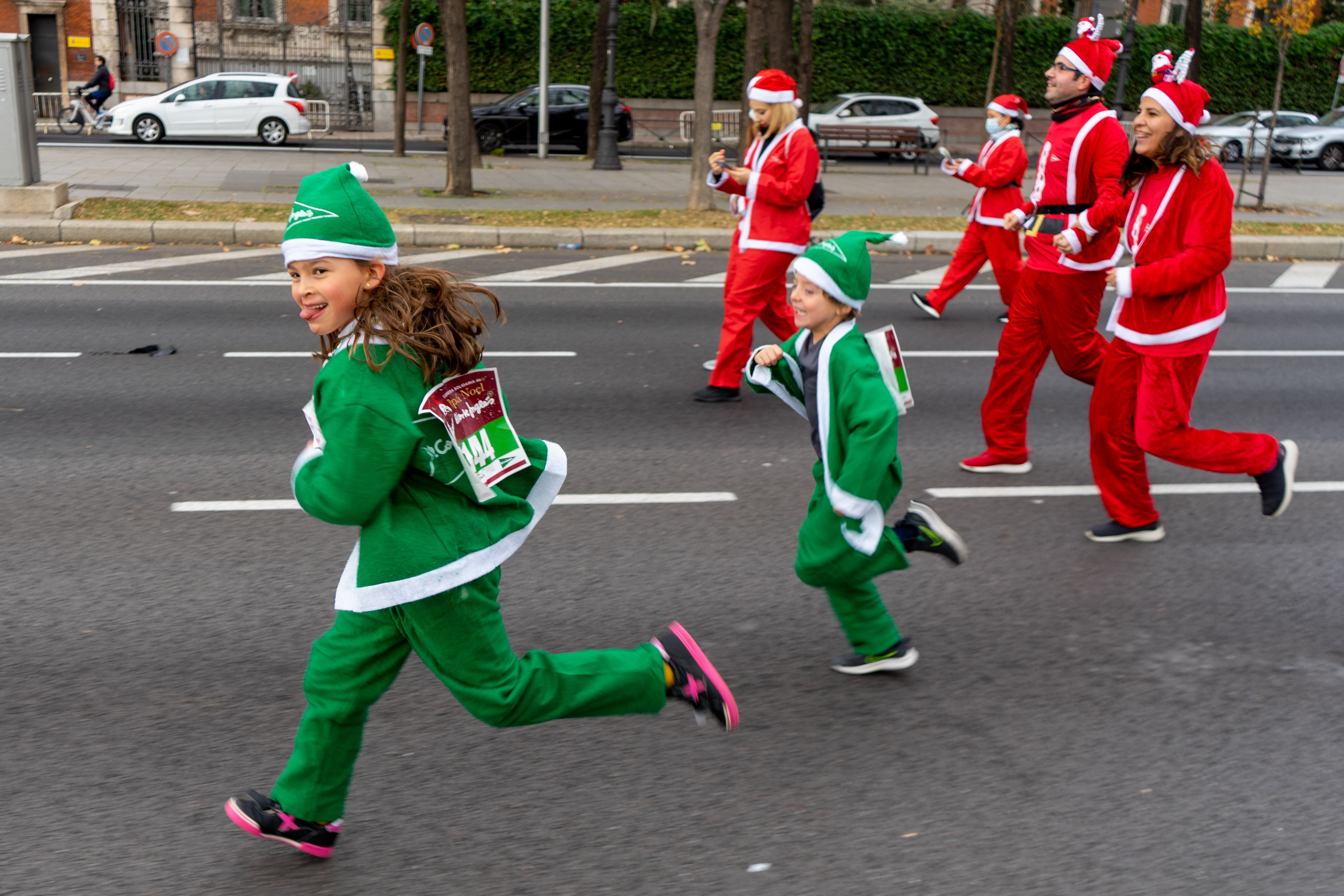 Las mejores fotos de la Carrera de Papá Noel El Corte Inglés 