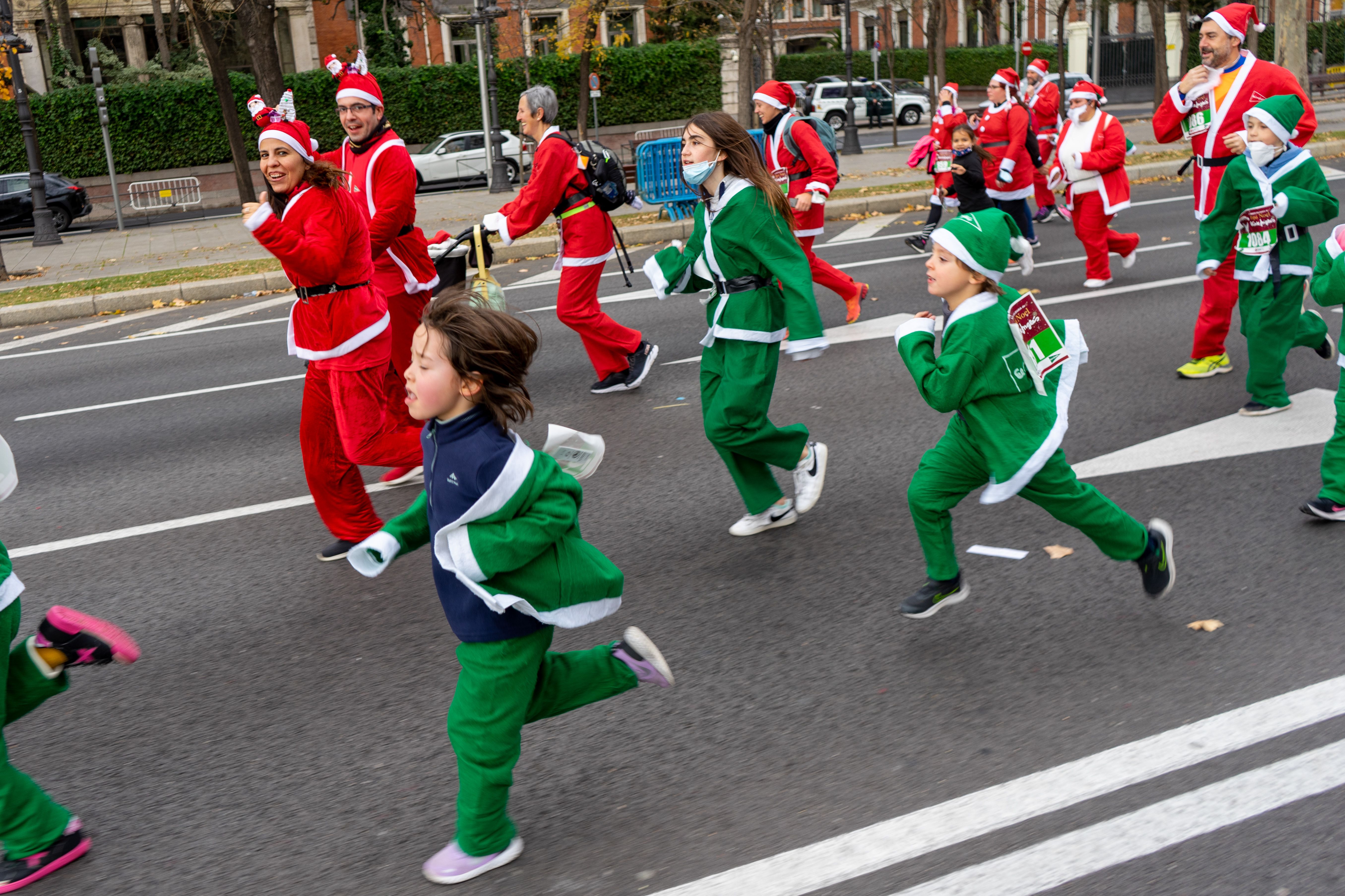 Las mejores fotos de la Carrera de Papá Noel El Corte Inglés 