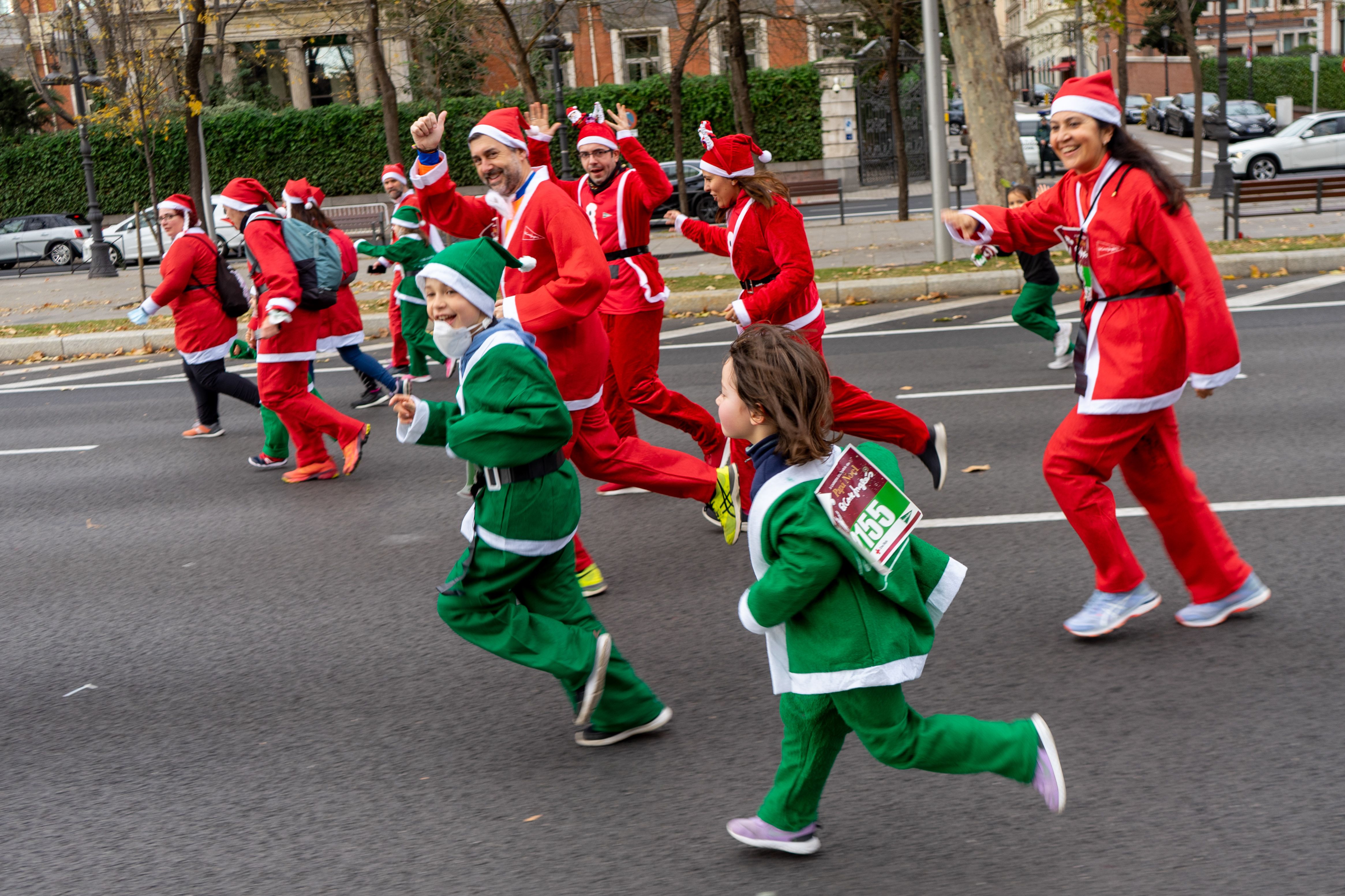 Las mejores fotos de la Carrera de Papá Noel El Corte Inglés 