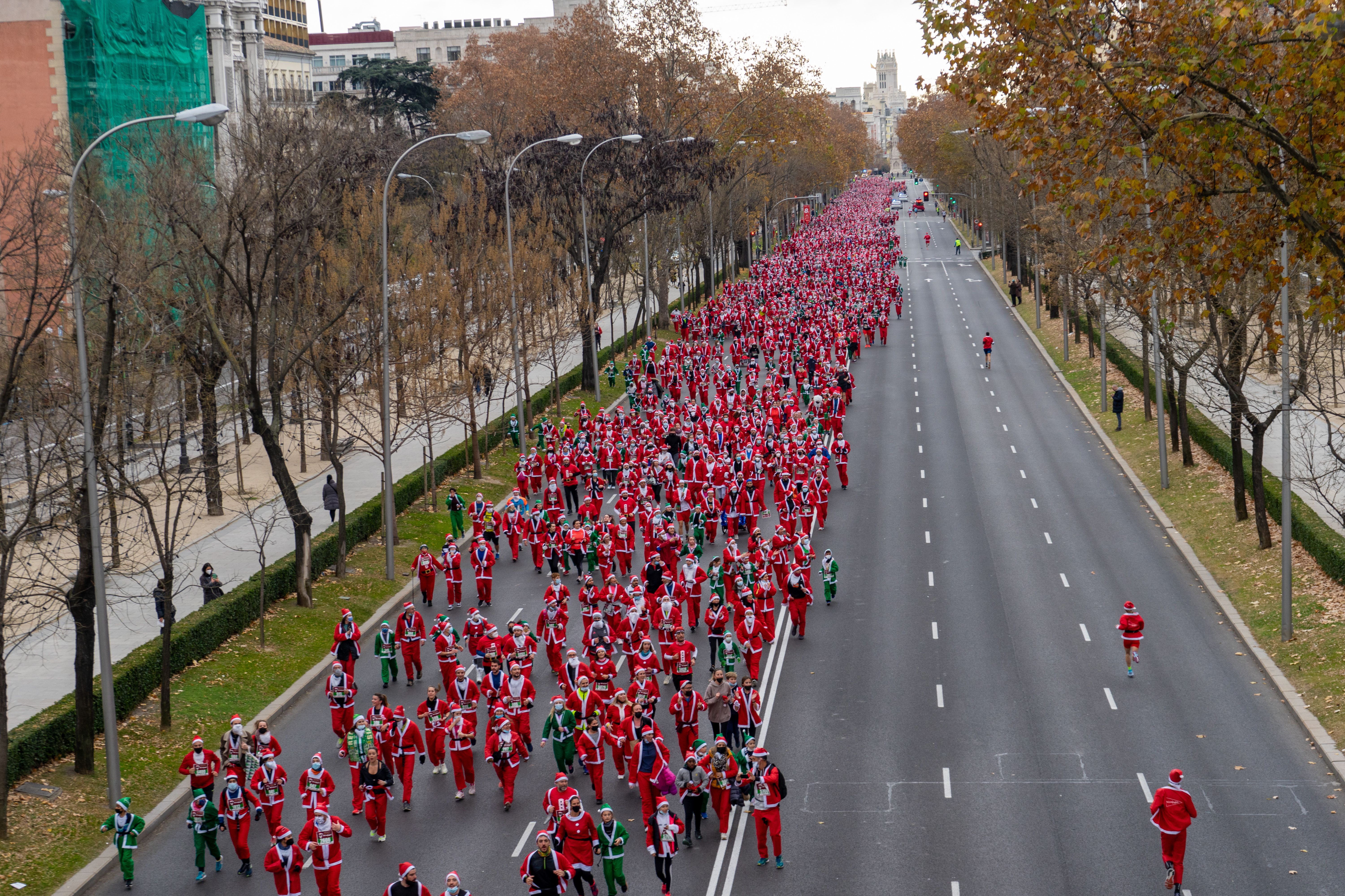 Las mejores fotos de la Carrera de Papá Noel El Corte Inglés