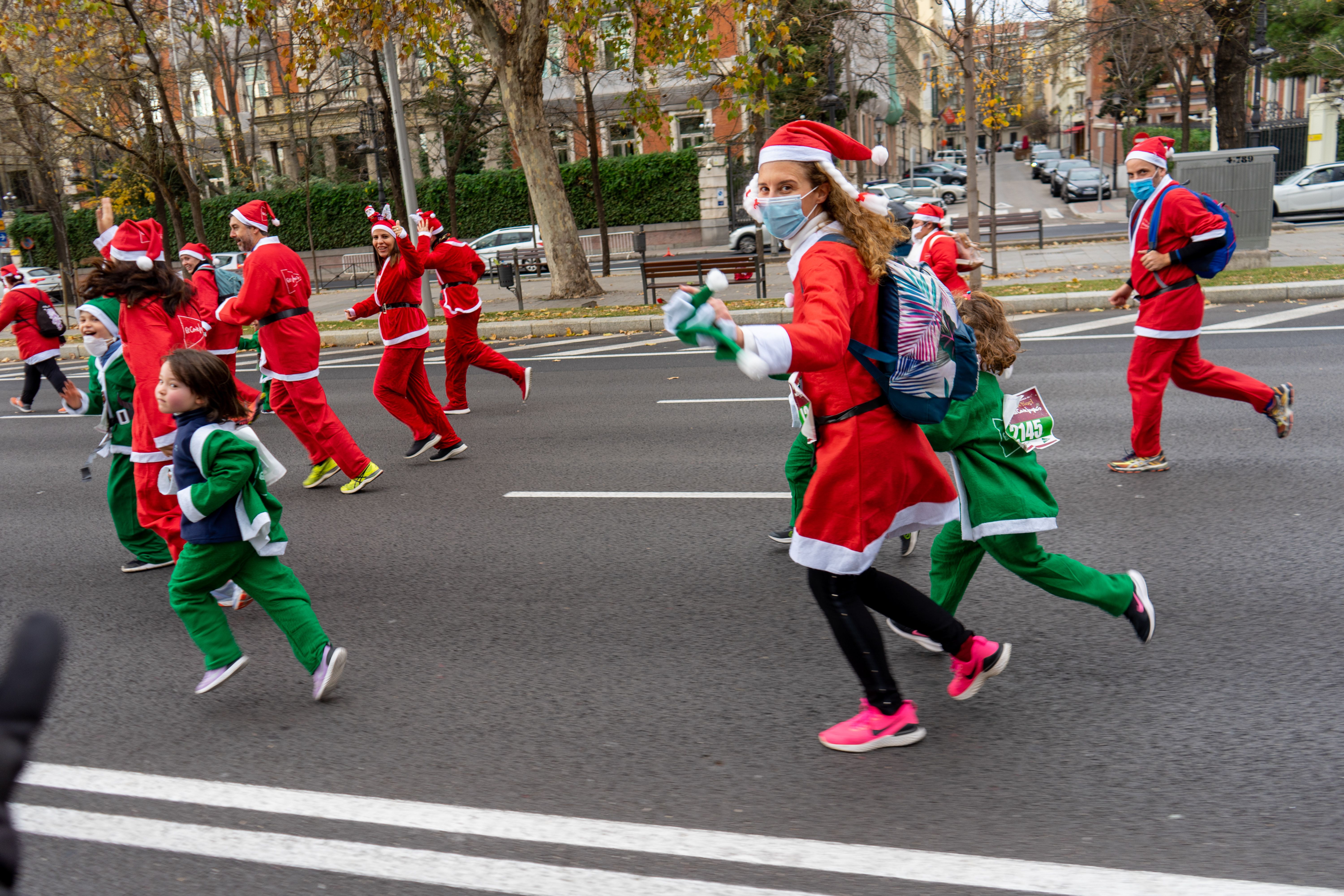 Las mejores fotos de la Carrera de Papá Noel El Corte Inglés 