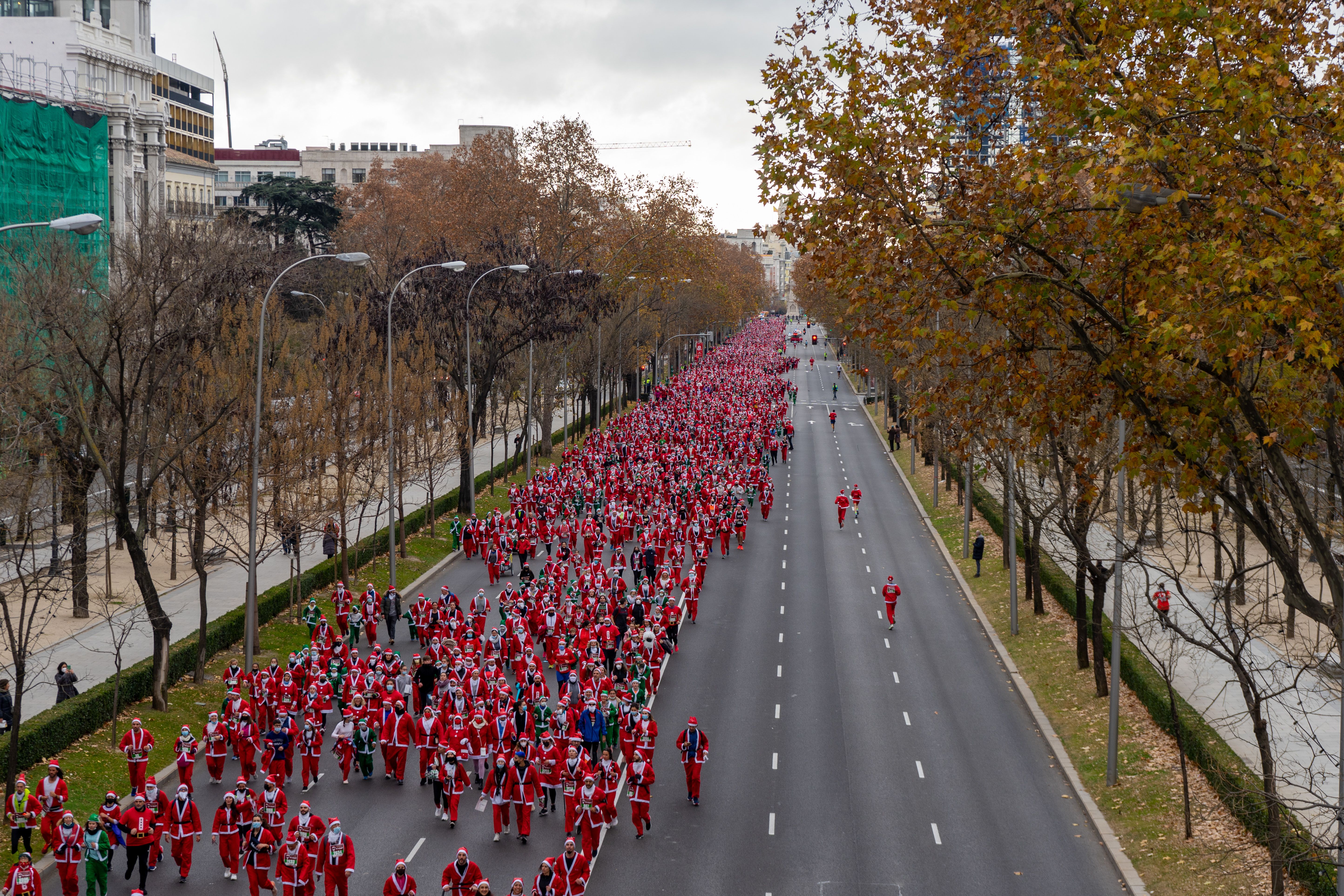 Las mejores fotos de la Carrera de Papá Noel El Corte Inglés