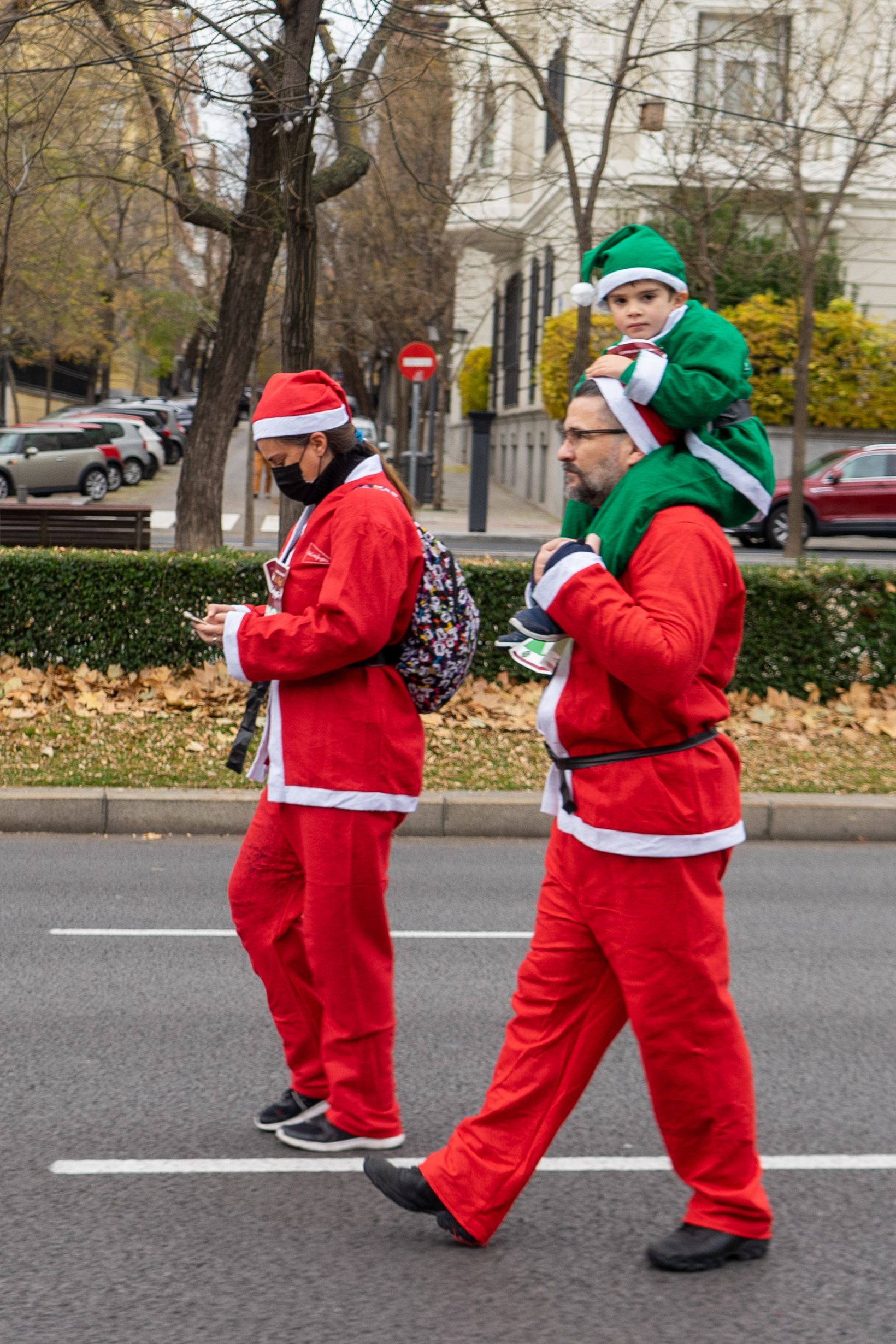 Las mejores fotos de la Carrera de Papá Noel El Corte Inglés 