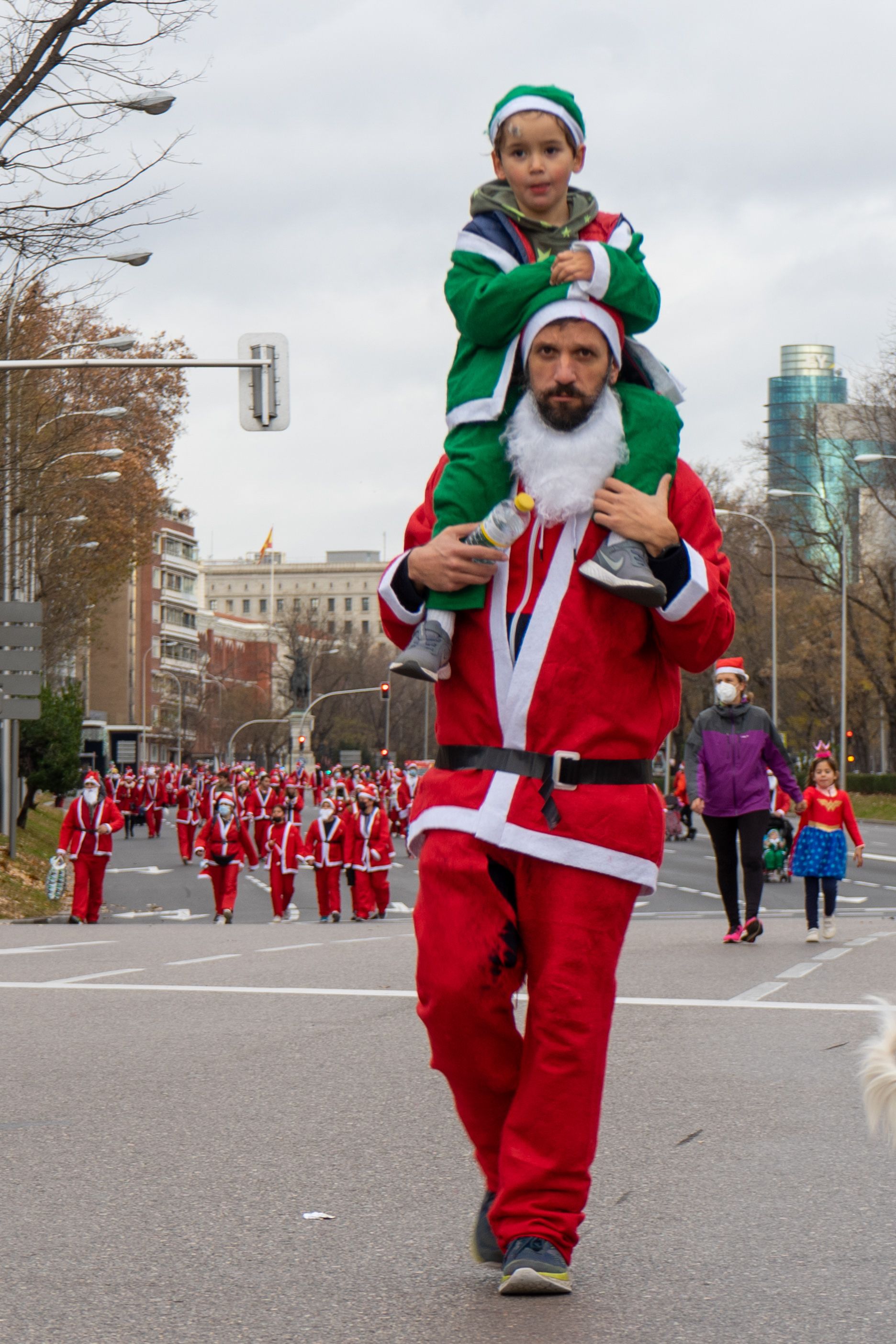 Las mejores fotos de la Carrera de Papá Noel El Corte Inglés 