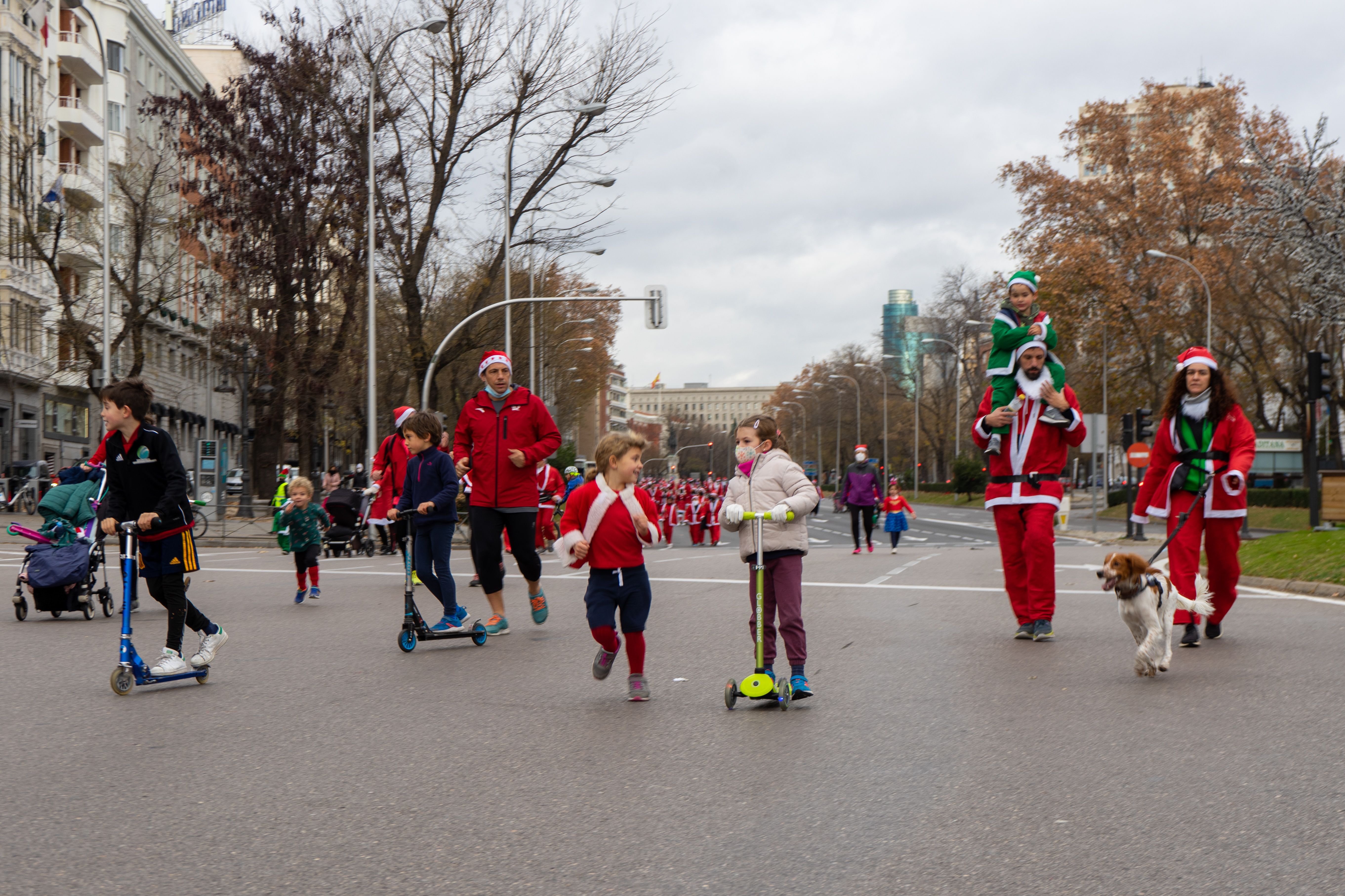 Las mejores fotos de la Carrera de Papá Noel El Corte Inglés 