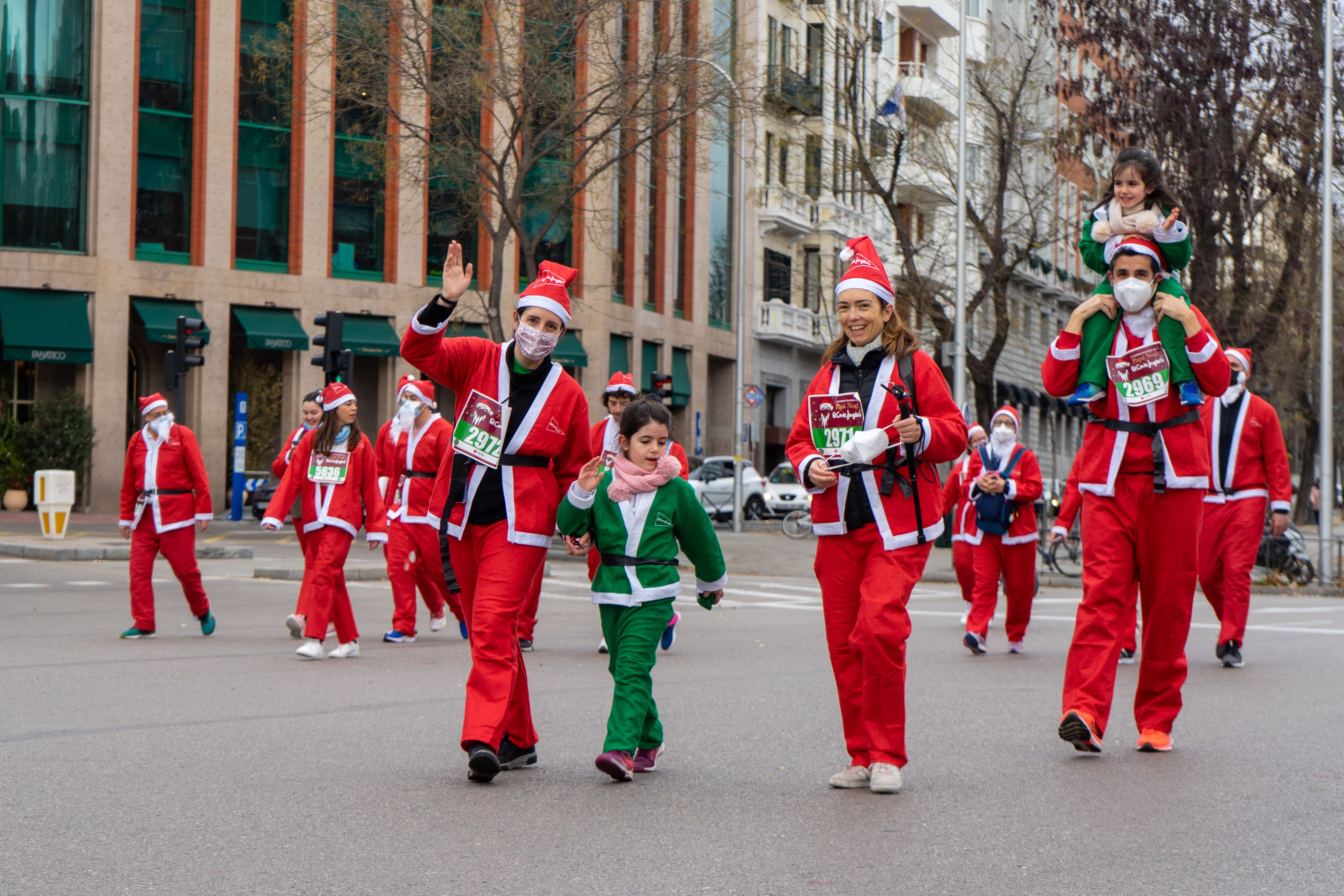 Las mejores fotos de la Carrera de Papá Noel El Corte Inglés 