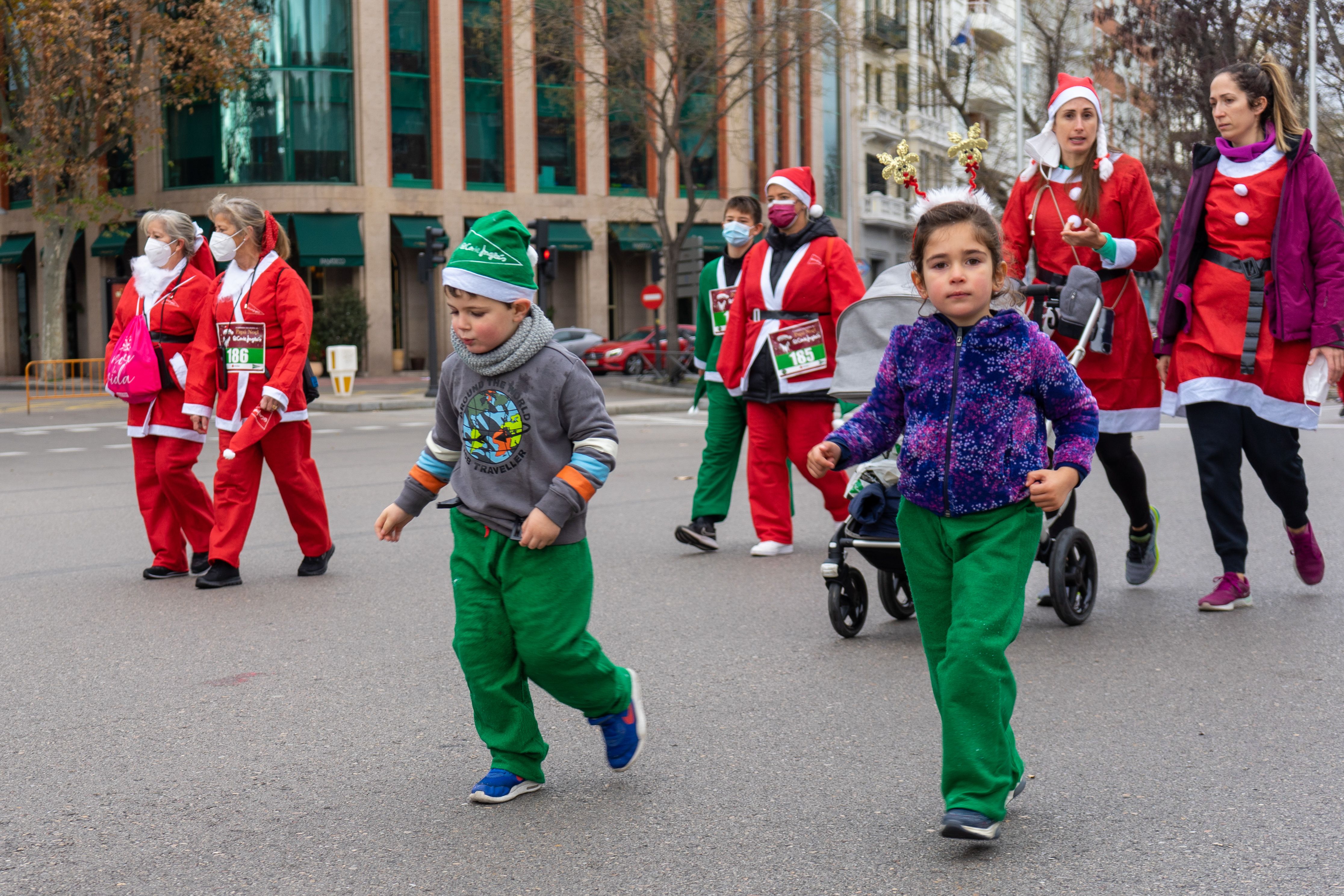 Las mejores fotos de la Carrera de Papá Noel El Corte Inglés 
