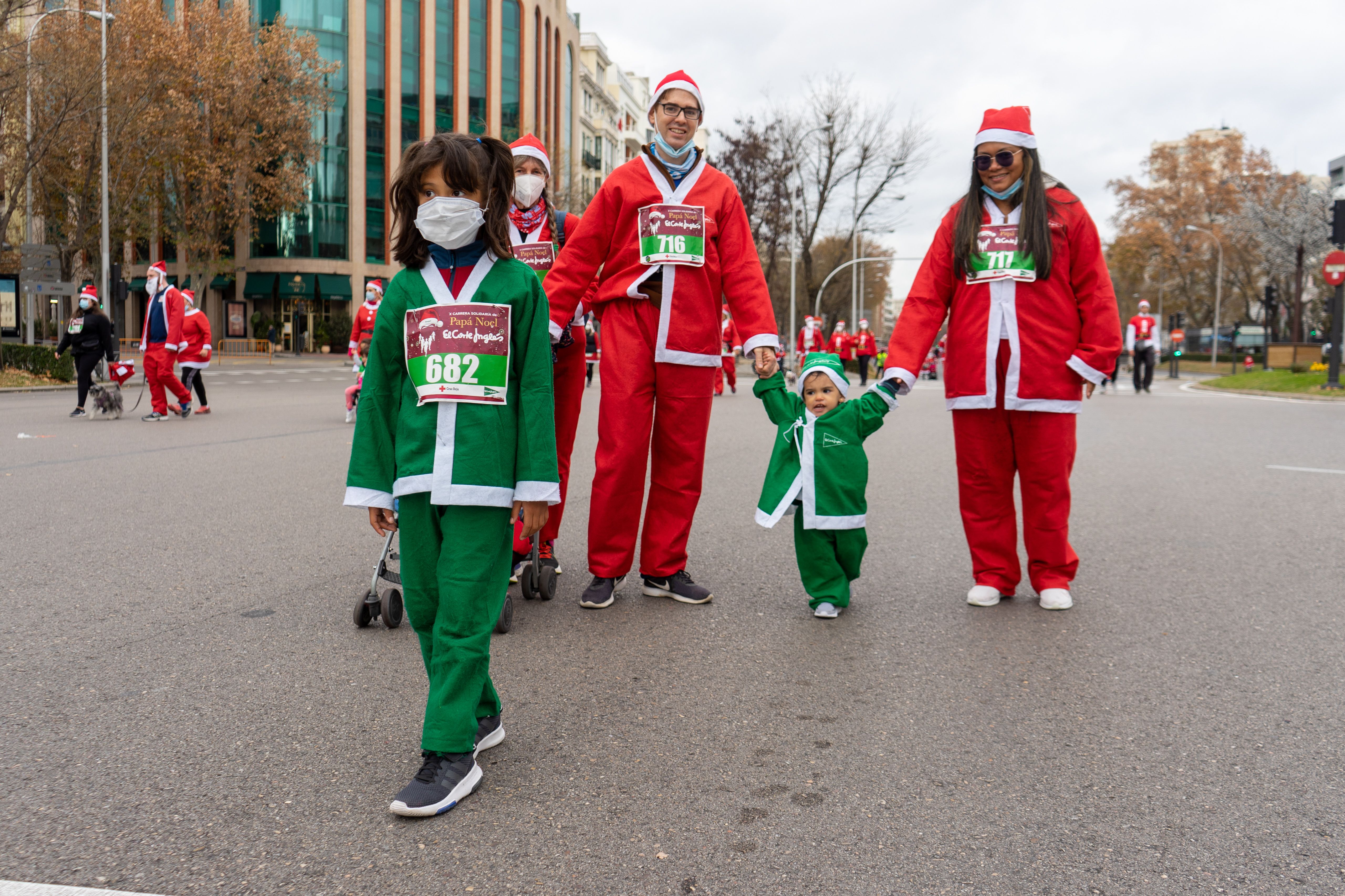 Las mejores fotos de la Carrera de Papá Noel El Corte Inglés 