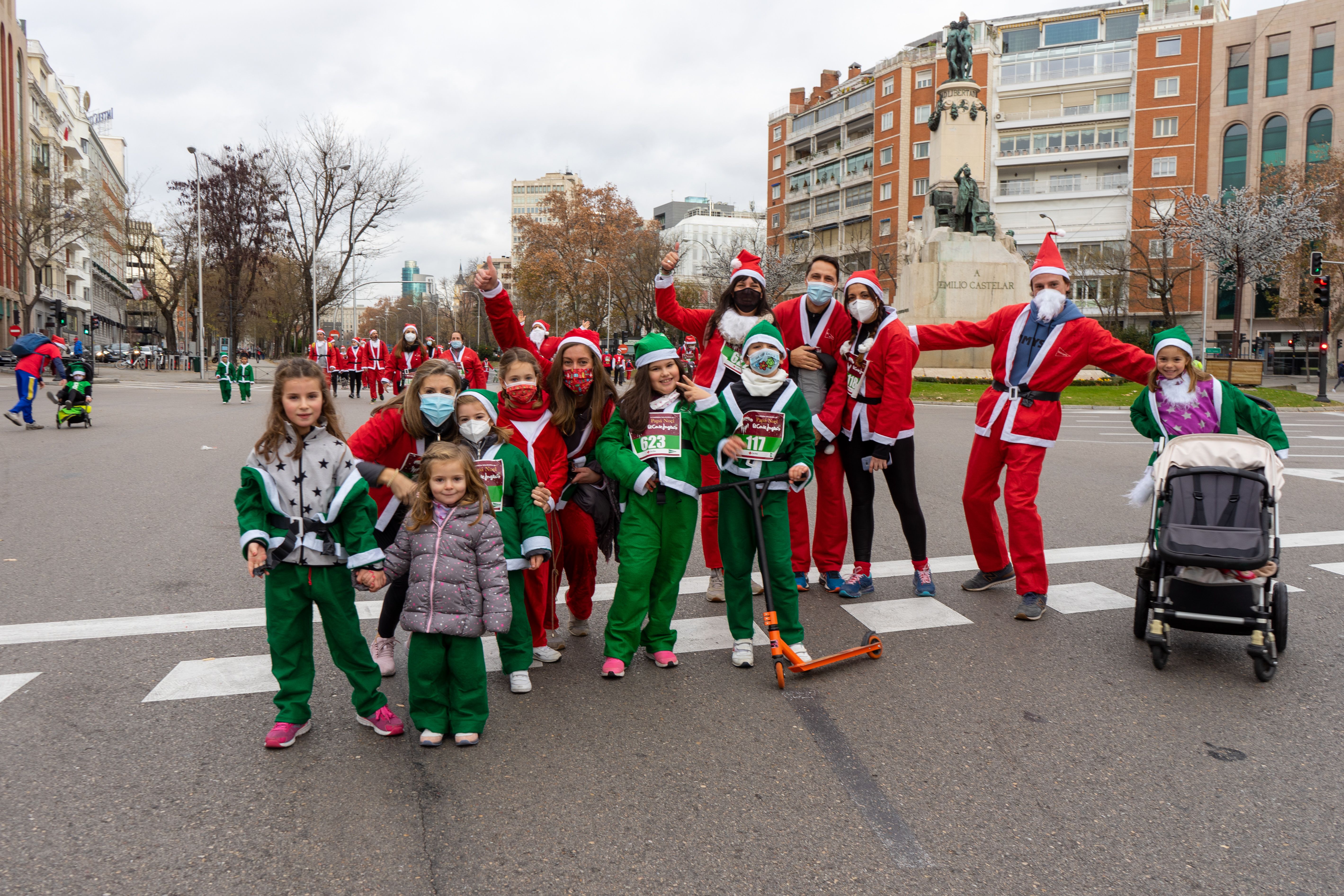 Las mejores fotos de la Carrera de Papá Noel El Corte Inglés 