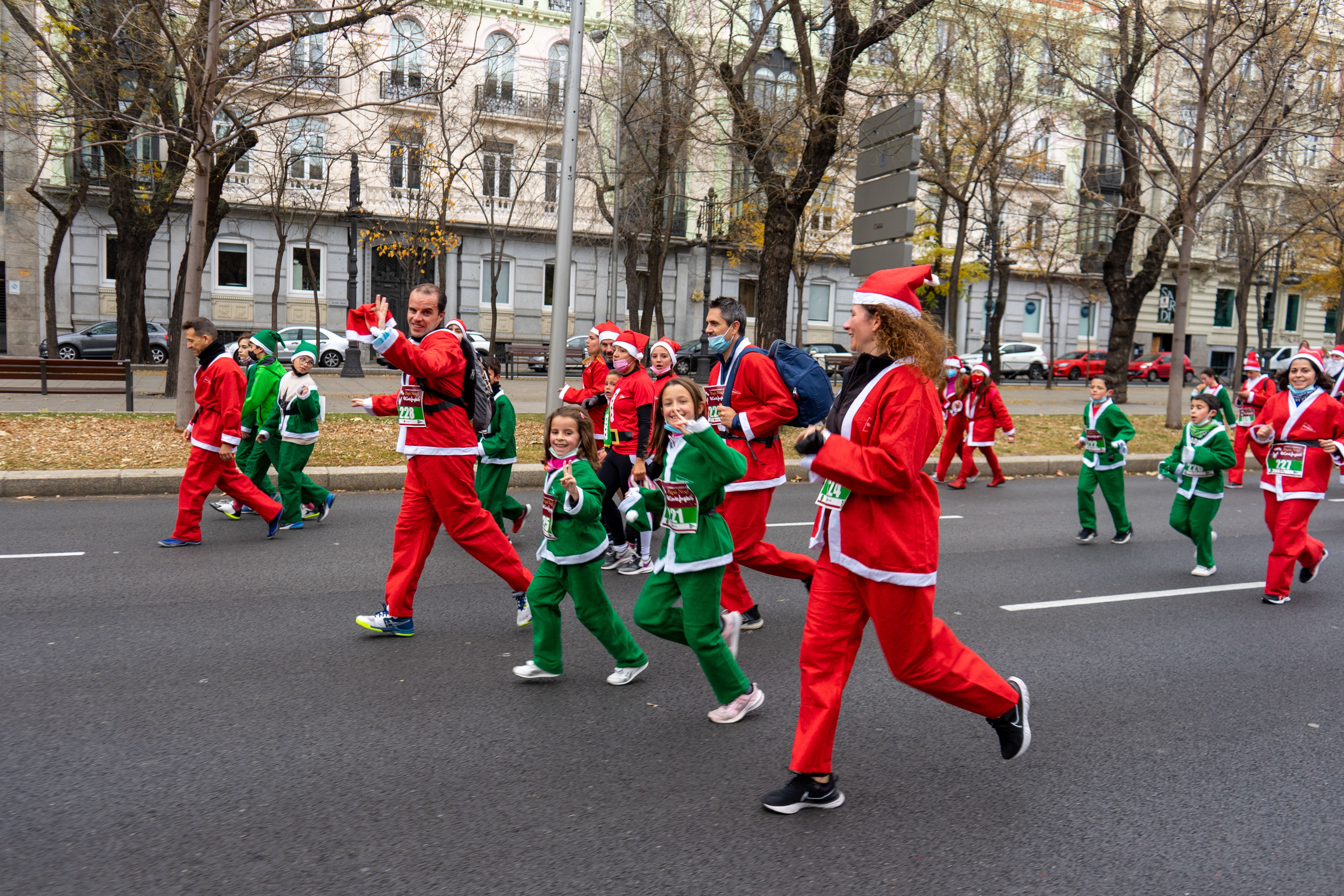 Las mejores fotos de la Carrera de Papá Noel El Corte Inglés 