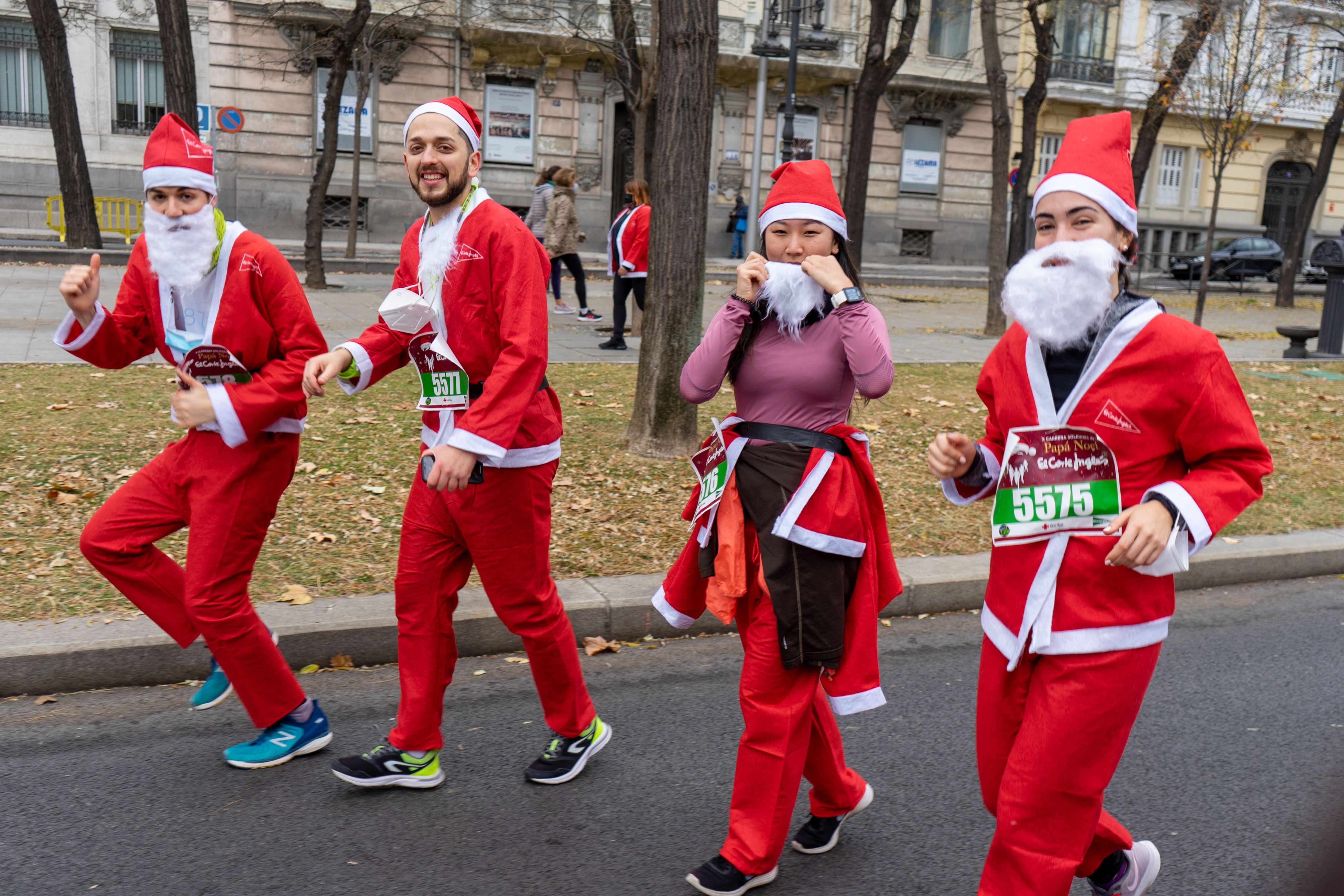 Las mejores fotos de la Carrera de Papá Noel El Corte Inglés 