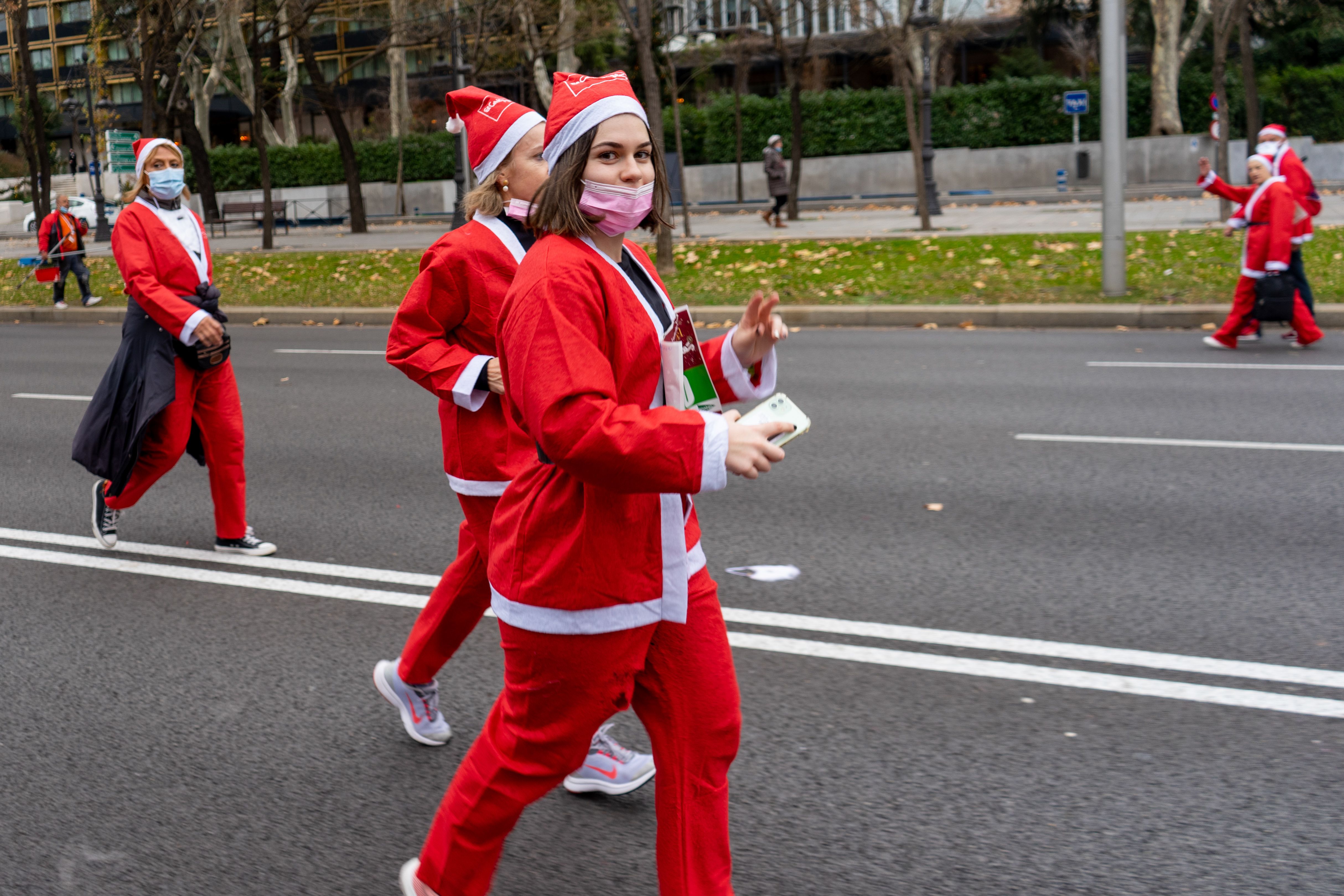 Las mejores fotos de la Carrera de Papá Noel El Corte Inglés 
