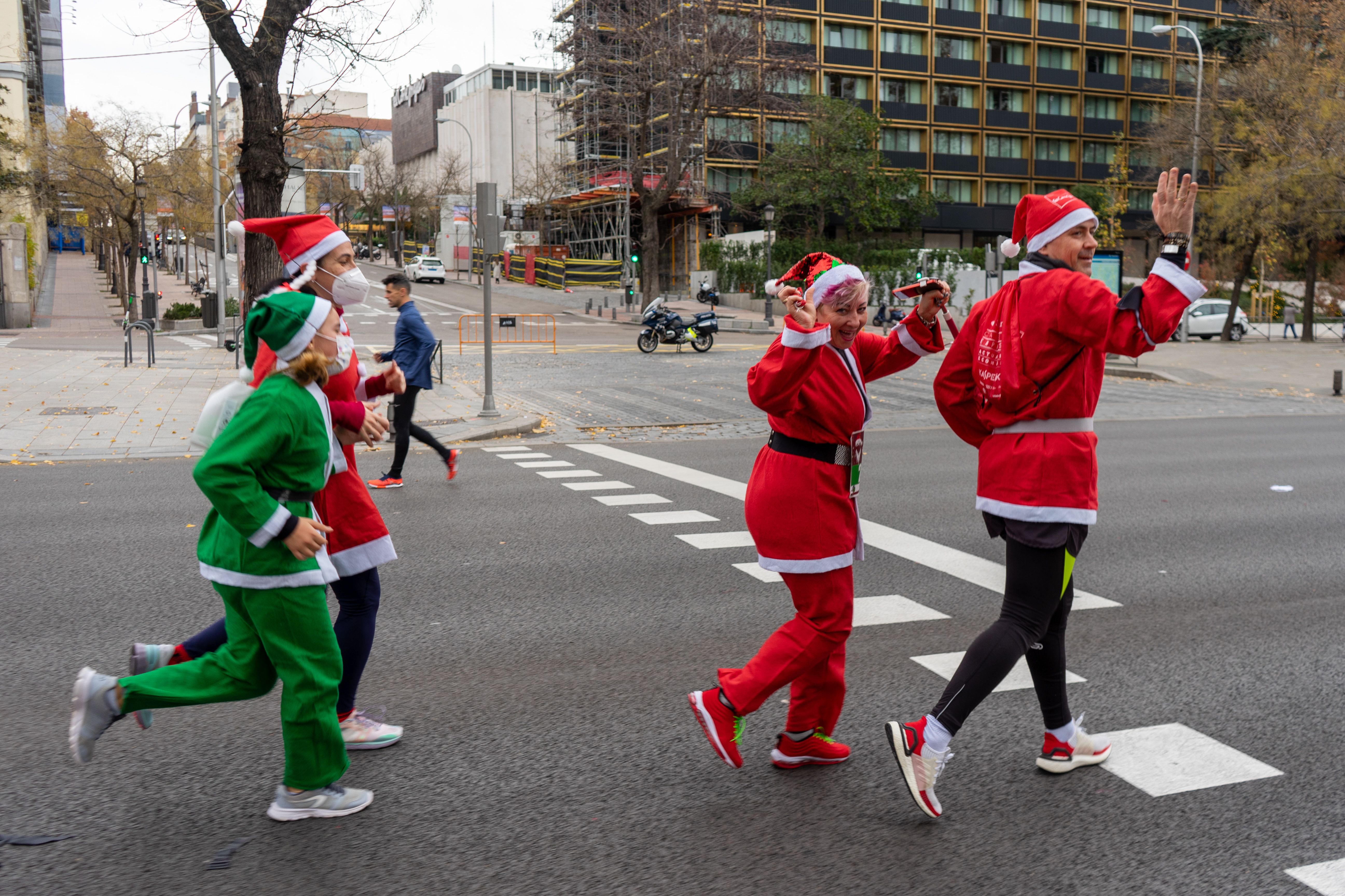 Las mejores fotos de la Carrera de Papá Noel El Corte Inglés 