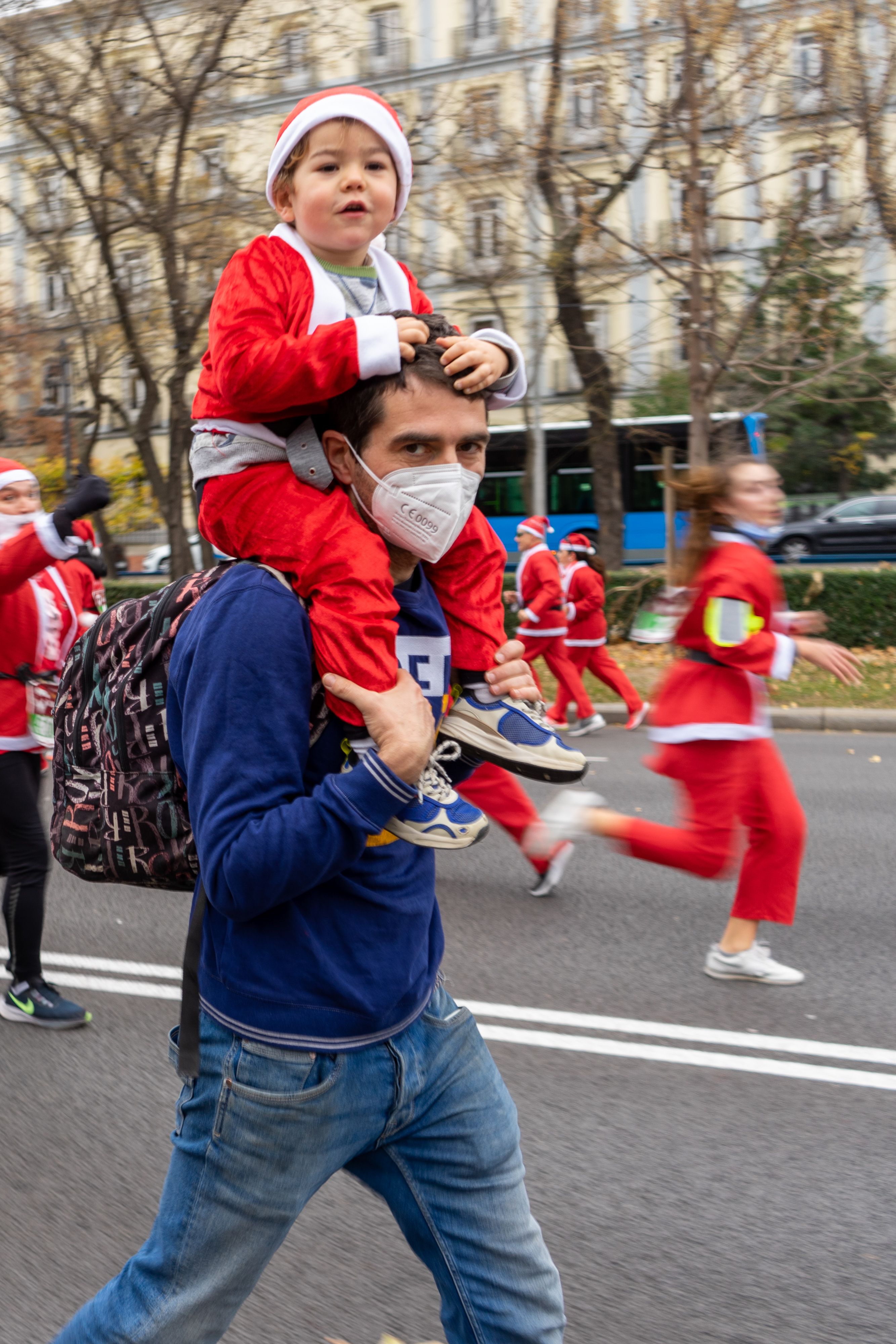 Las mejores fotos de la Carrera de Papá Noel El Corte Inglés 