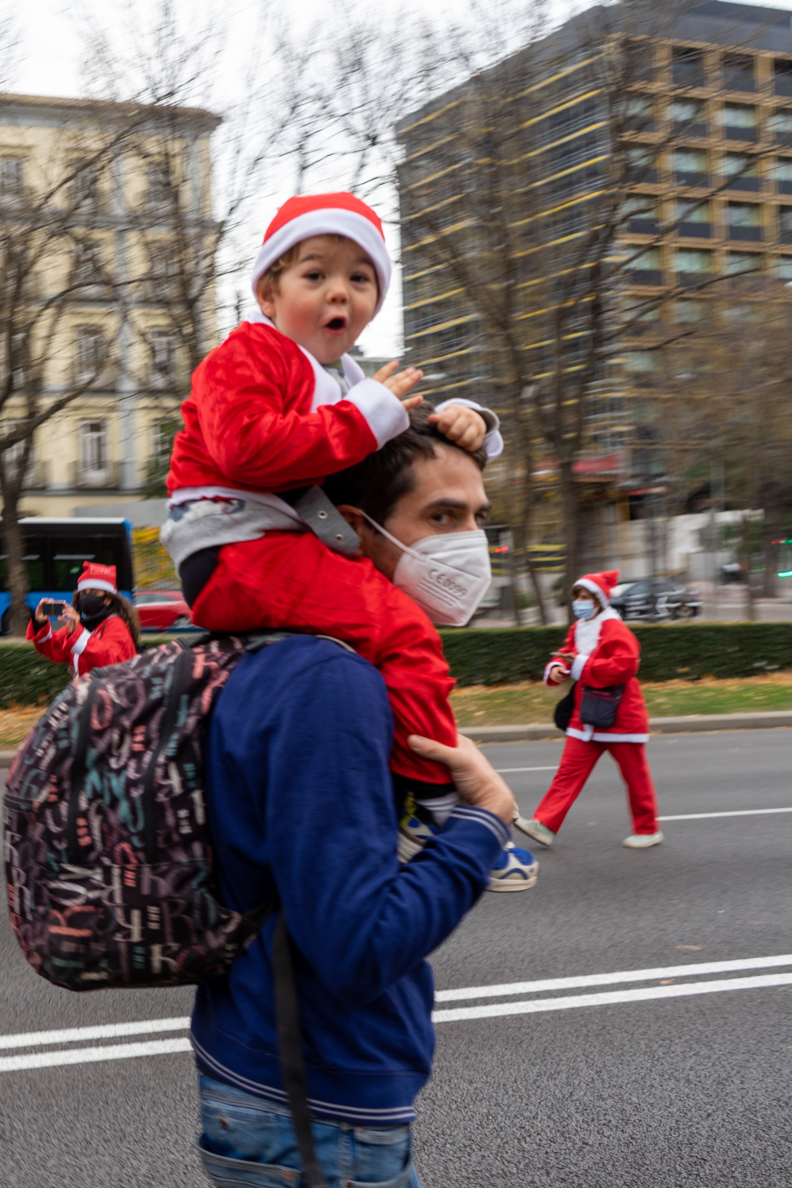 Las mejores fotos de la Carrera de Papá Noel El Corte Inglés 