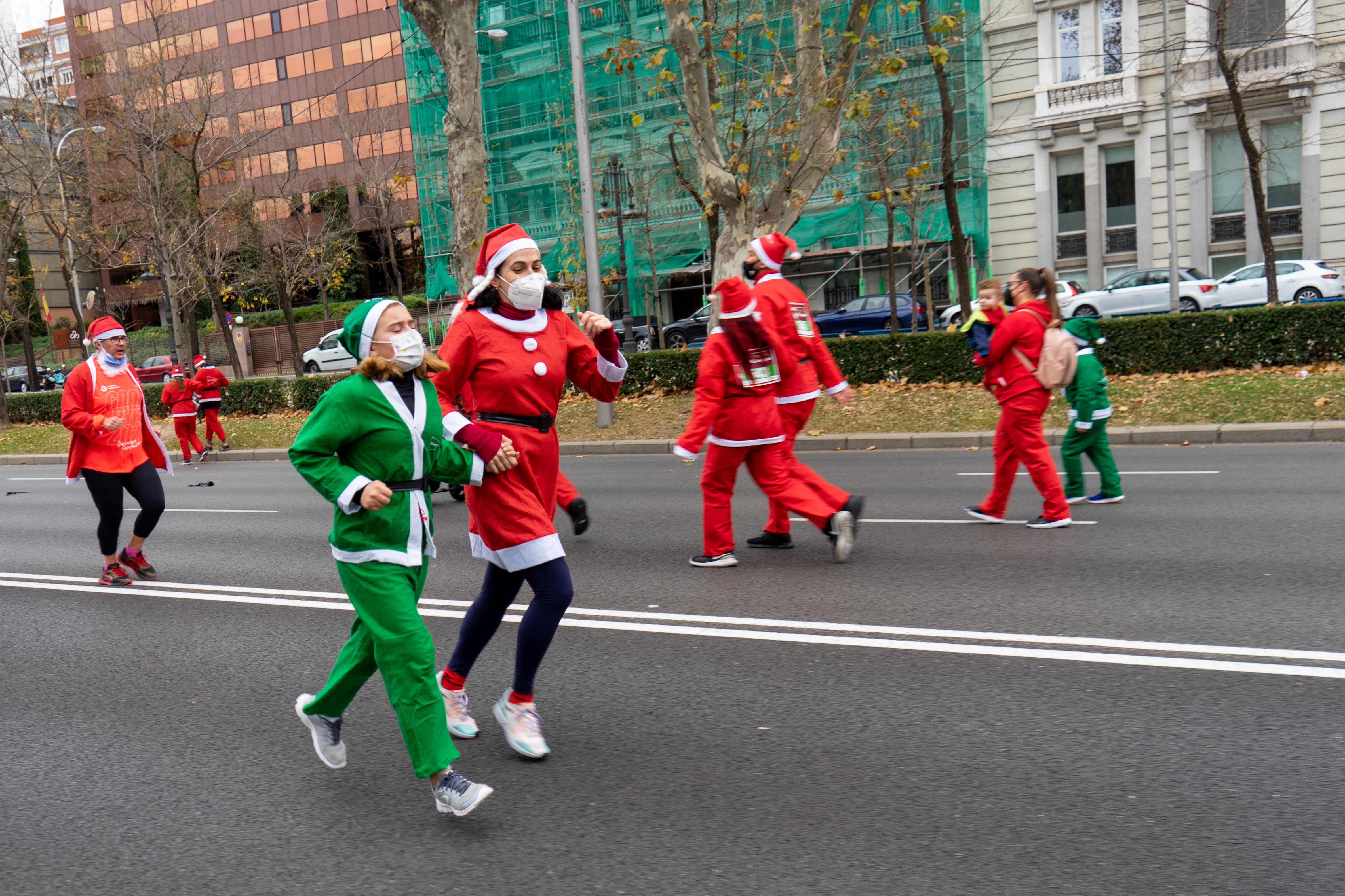 Las mejores fotos de la Carrera de Papá Noel El Corte Inglés 