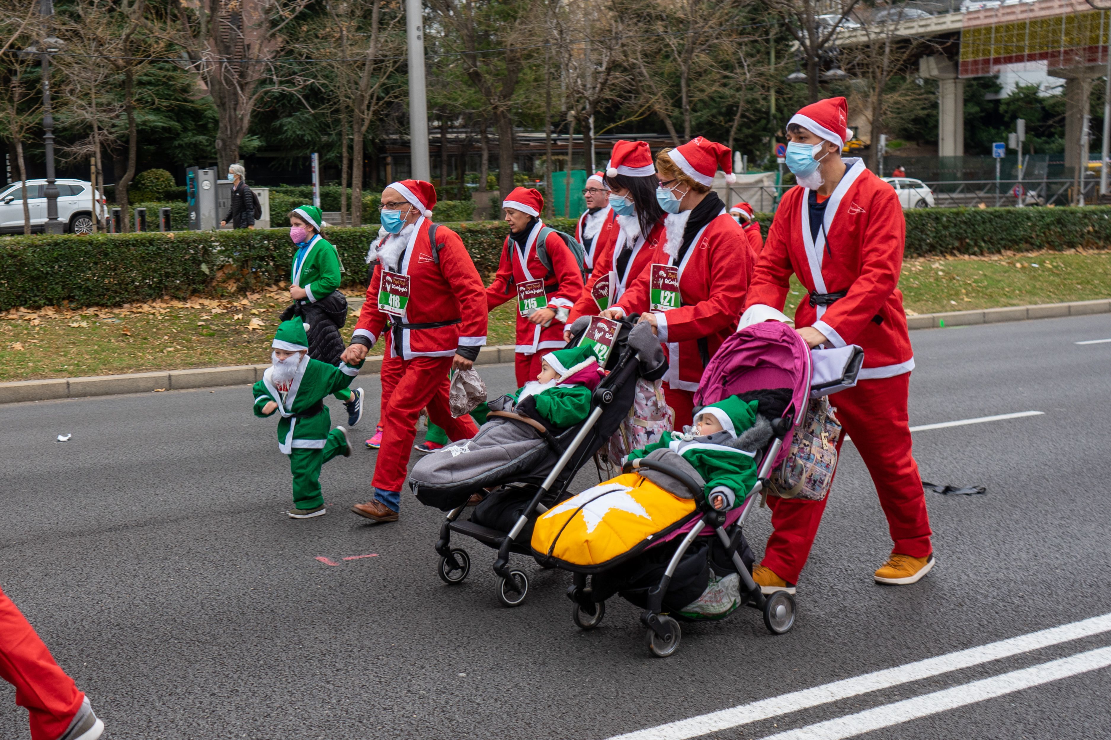 Las mejores fotos de la Carrera de Papá Noel El Corte Inglés 